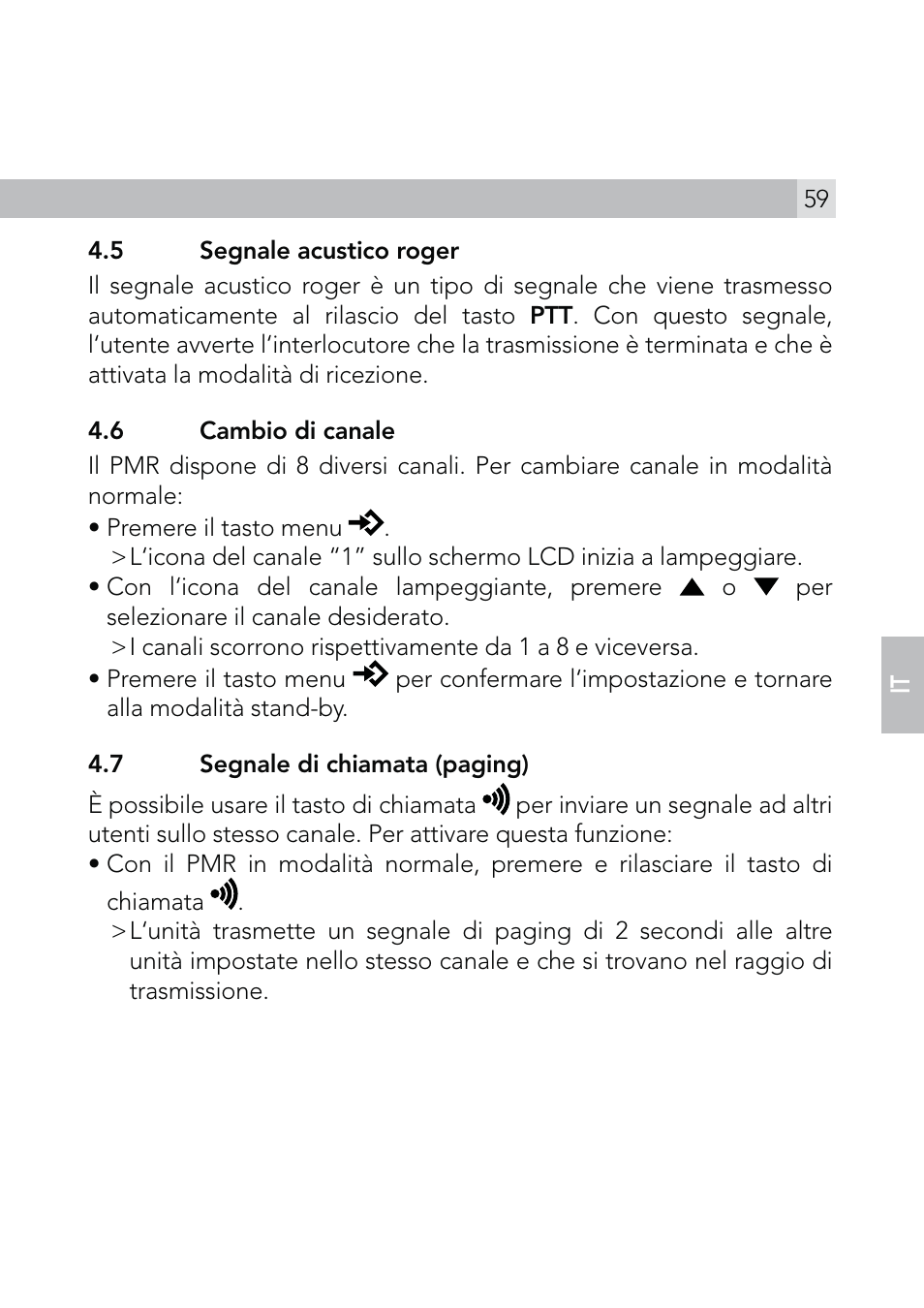 AEG Voxtel R110 User Manual | Page 59 / 116