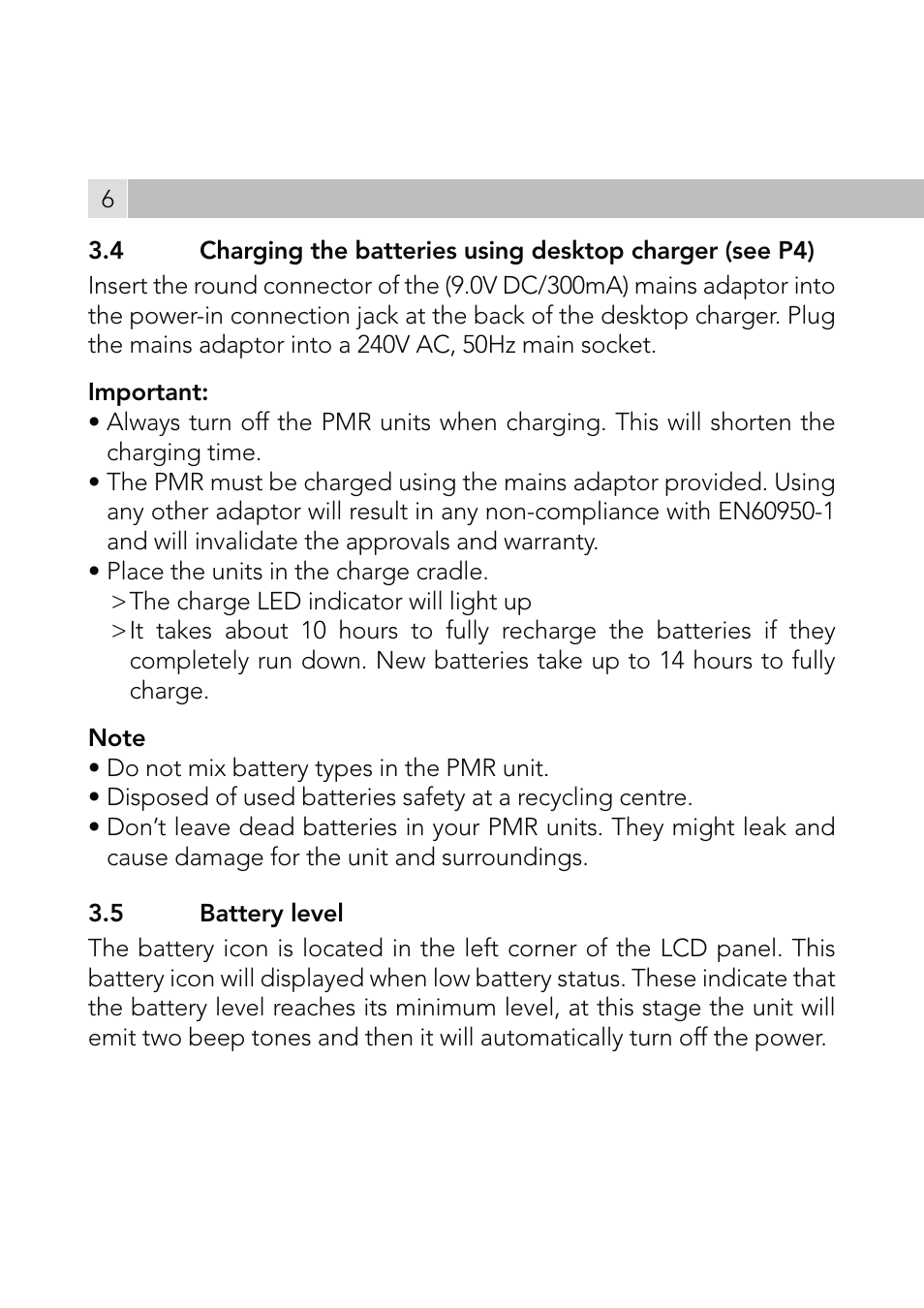 AEG Voxtel R110 User Manual | Page 6 / 116