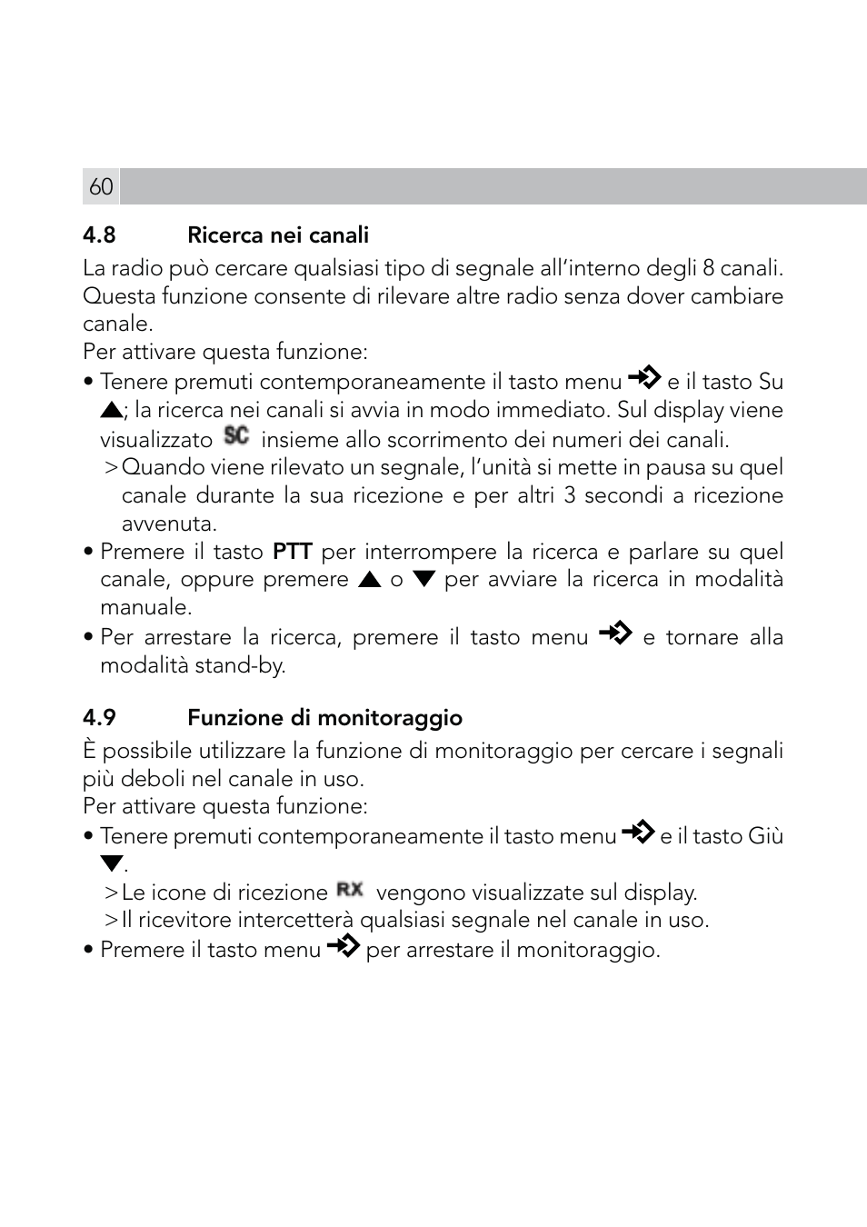 AEG Voxtel R110 User Manual | Page 60 / 116