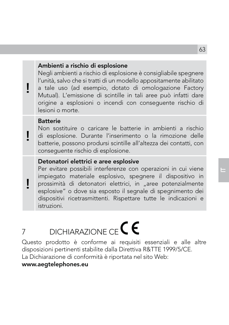 AEG Voxtel R110 User Manual | Page 63 / 116