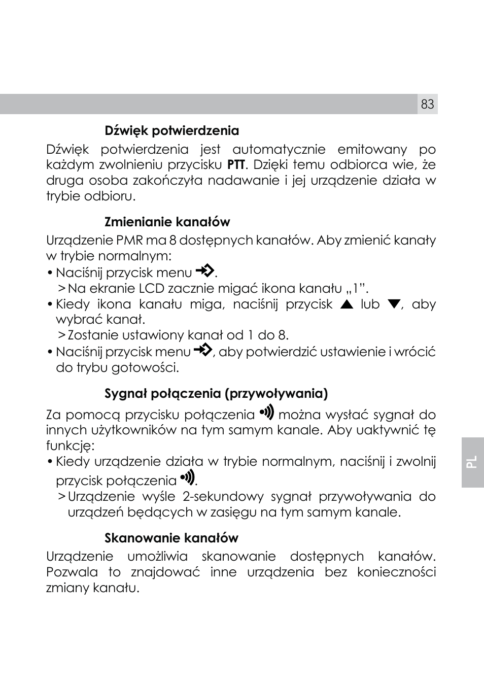 AEG Voxtel R110 User Manual | Page 83 / 116