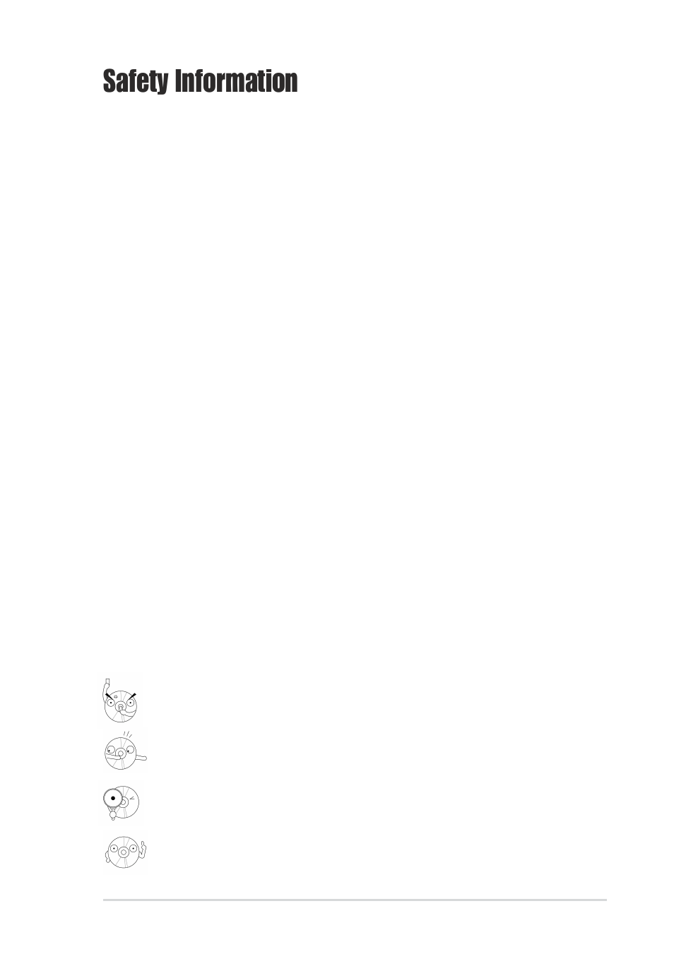 Safety information, Using the device, Conventions used in this guide | Asus External CD-RW CRW-5224A-U User Manual | Page 7 / 26