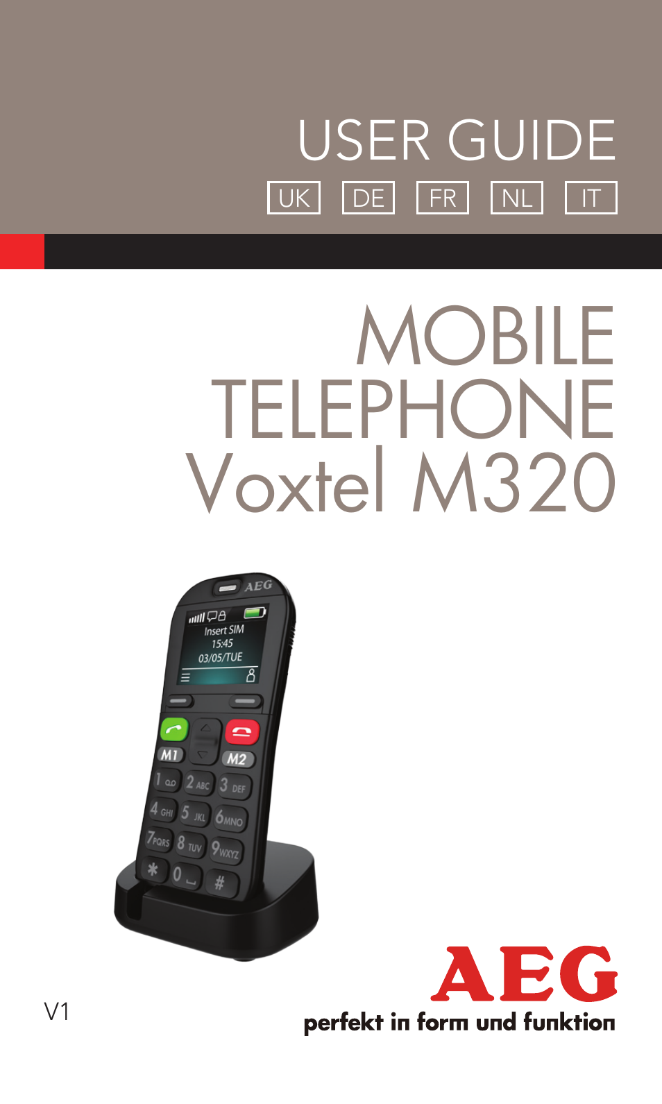 AEG Voxtel M320 User Manual | 224 pages