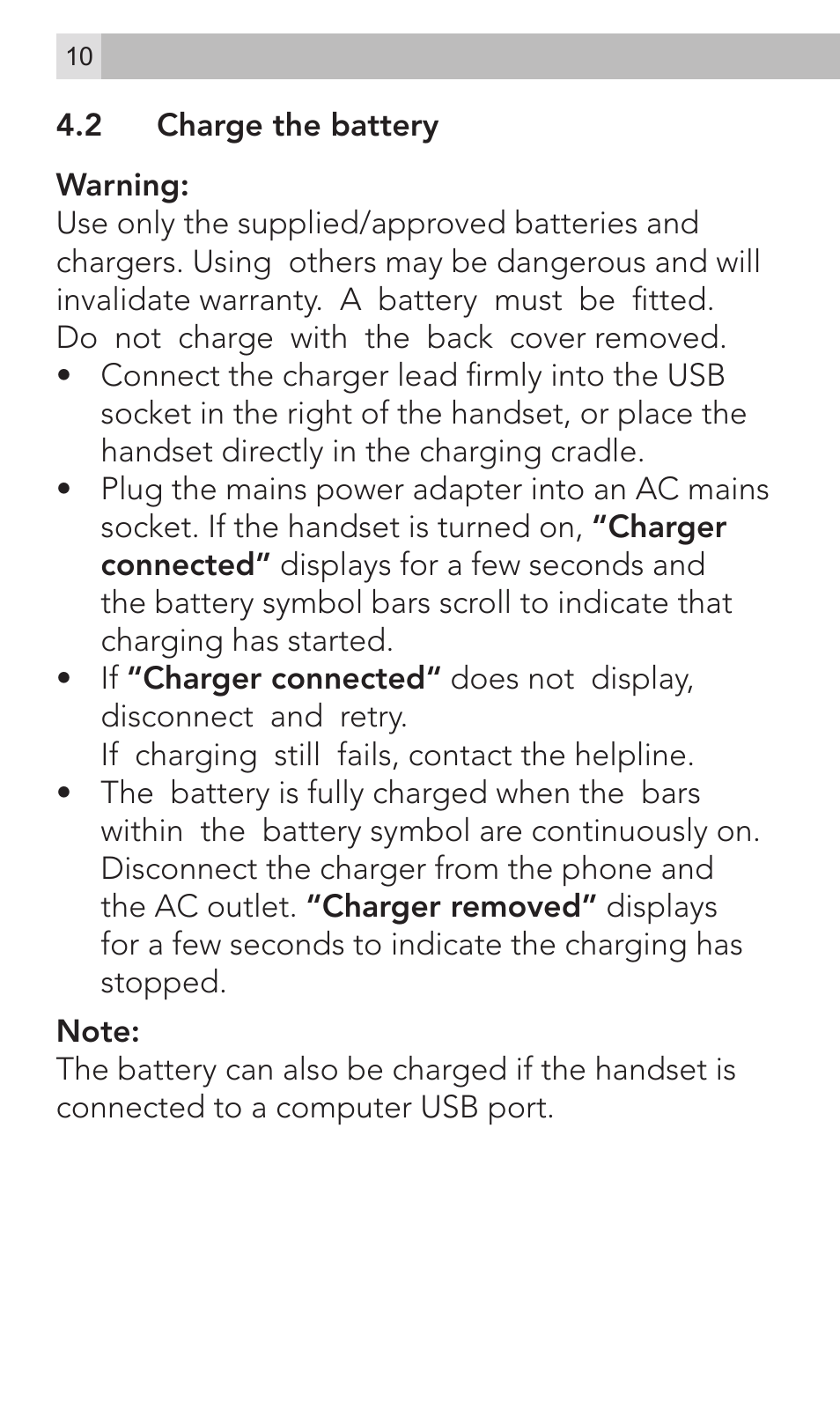 AEG Voxtel M320 User Manual | Page 10 / 224