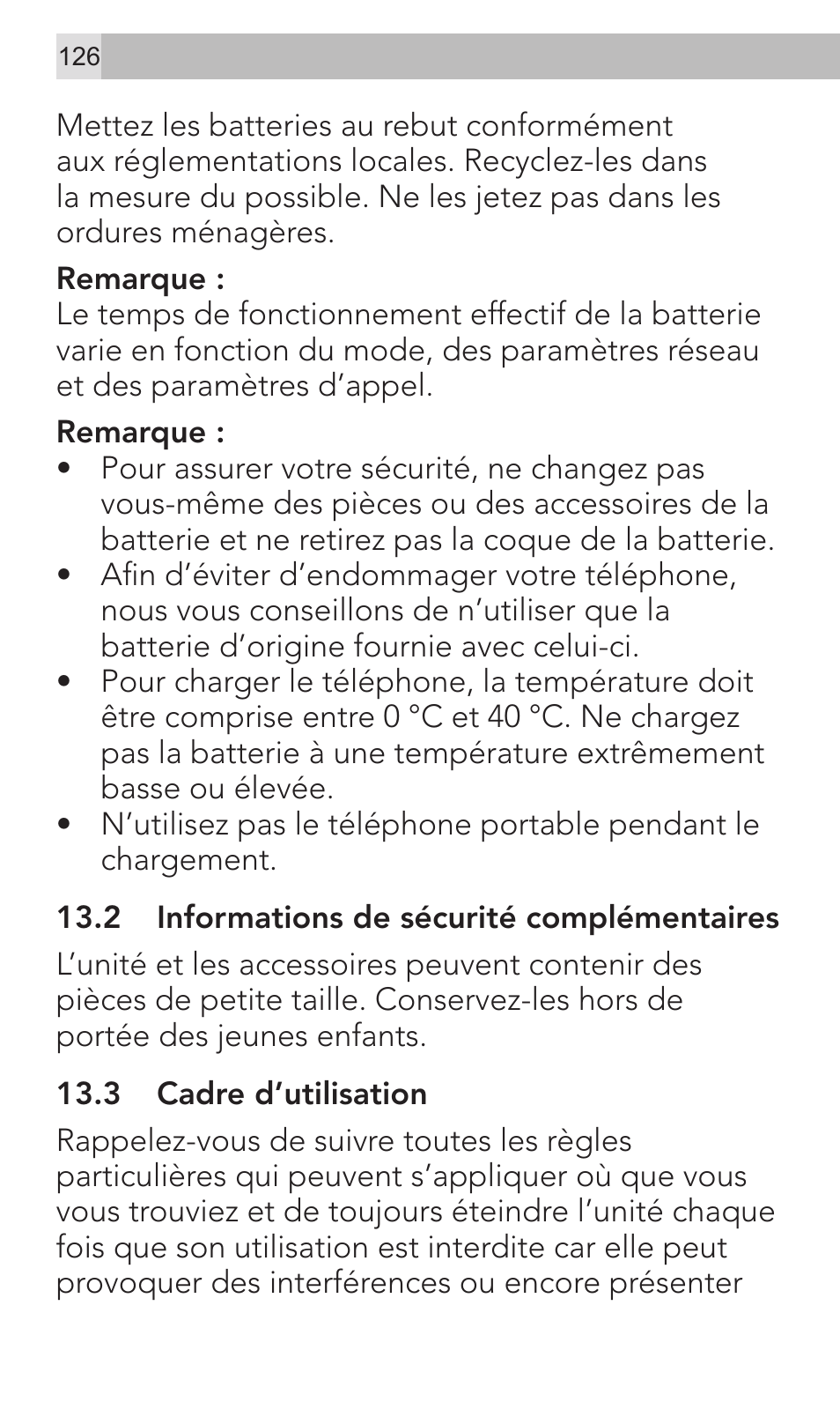 AEG Voxtel M320 User Manual | Page 126 / 224