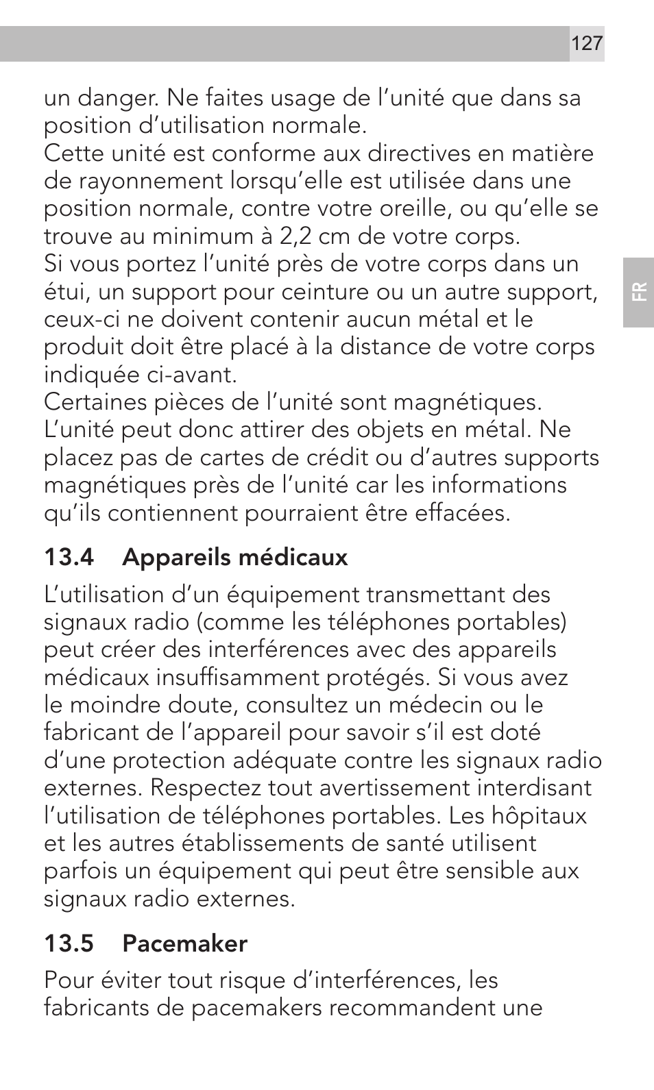 AEG Voxtel M320 User Manual | Page 127 / 224