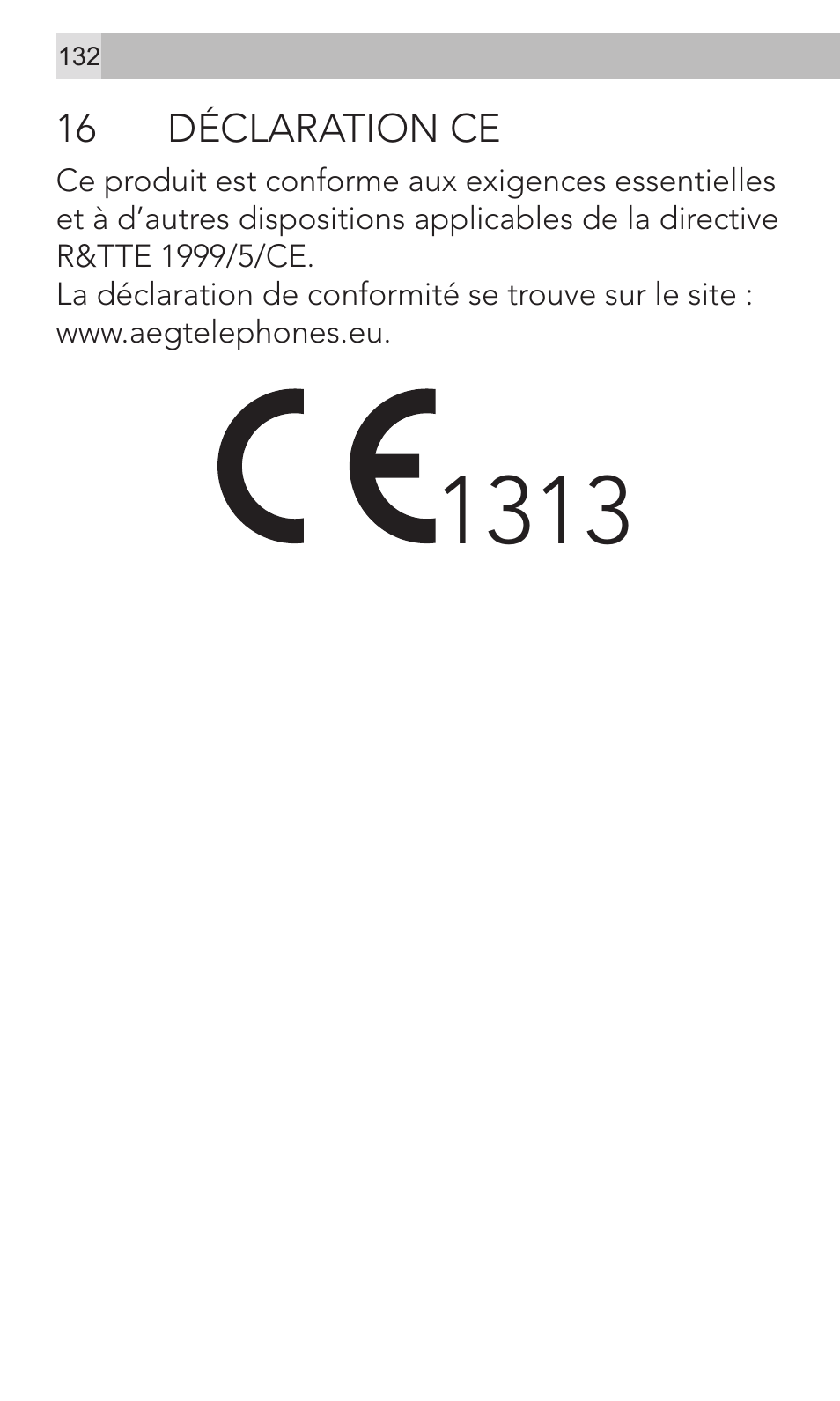 AEG Voxtel M320 User Manual | Page 132 / 224