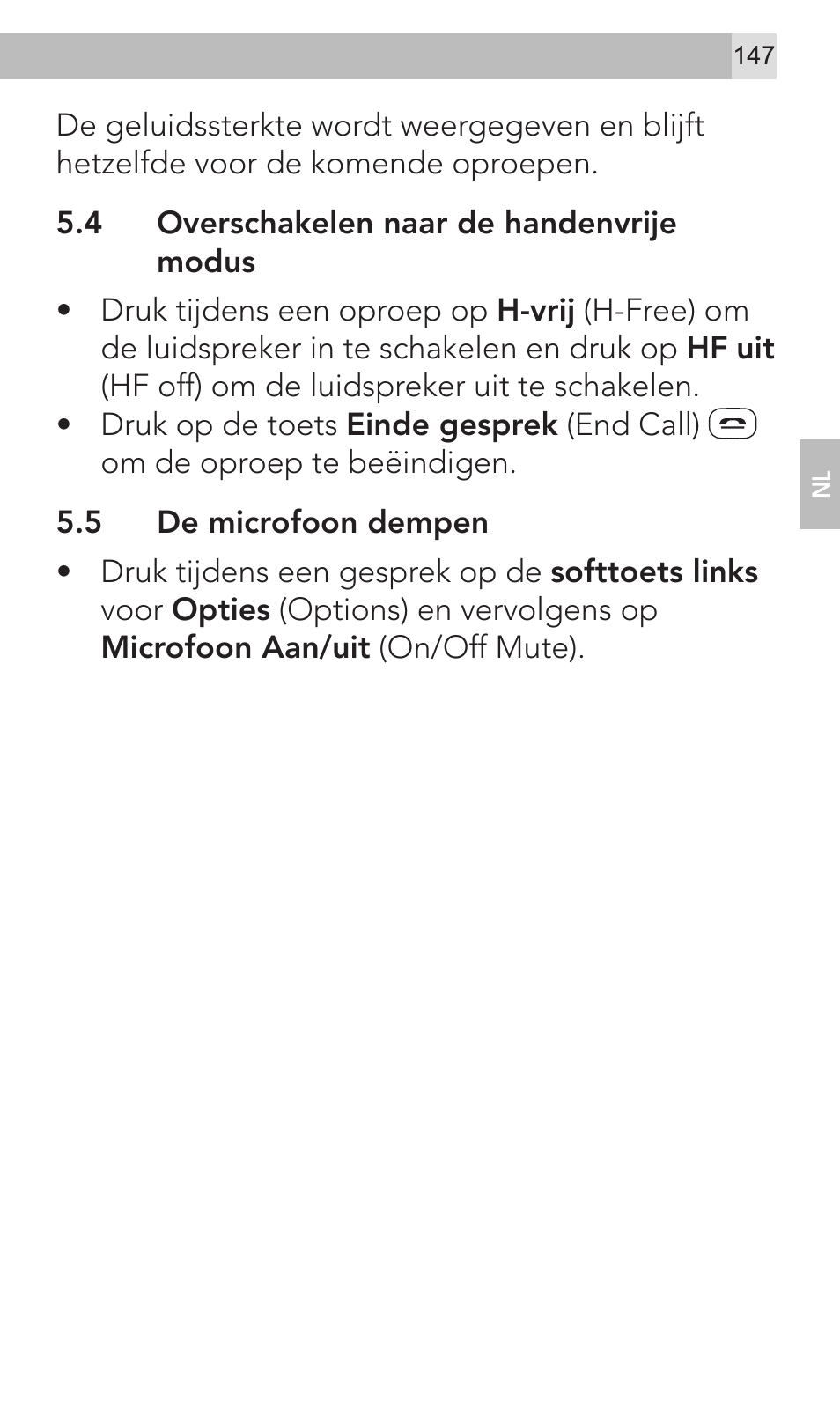AEG Voxtel M320 User Manual | Page 147 / 224
