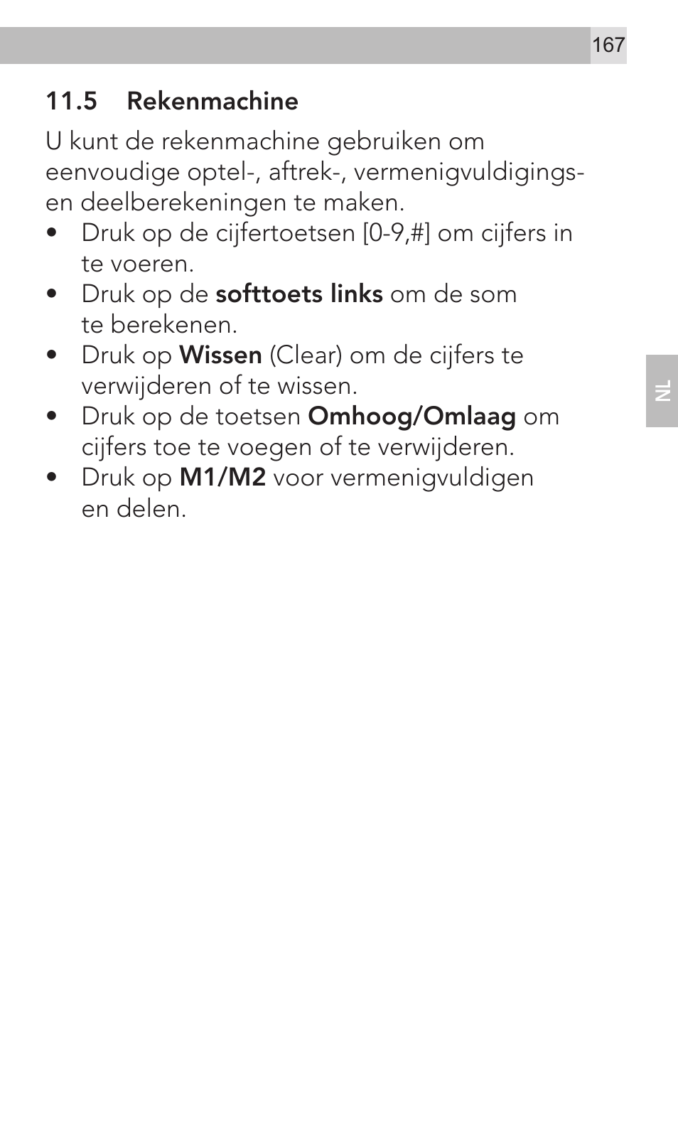 AEG Voxtel M320 User Manual | Page 167 / 224