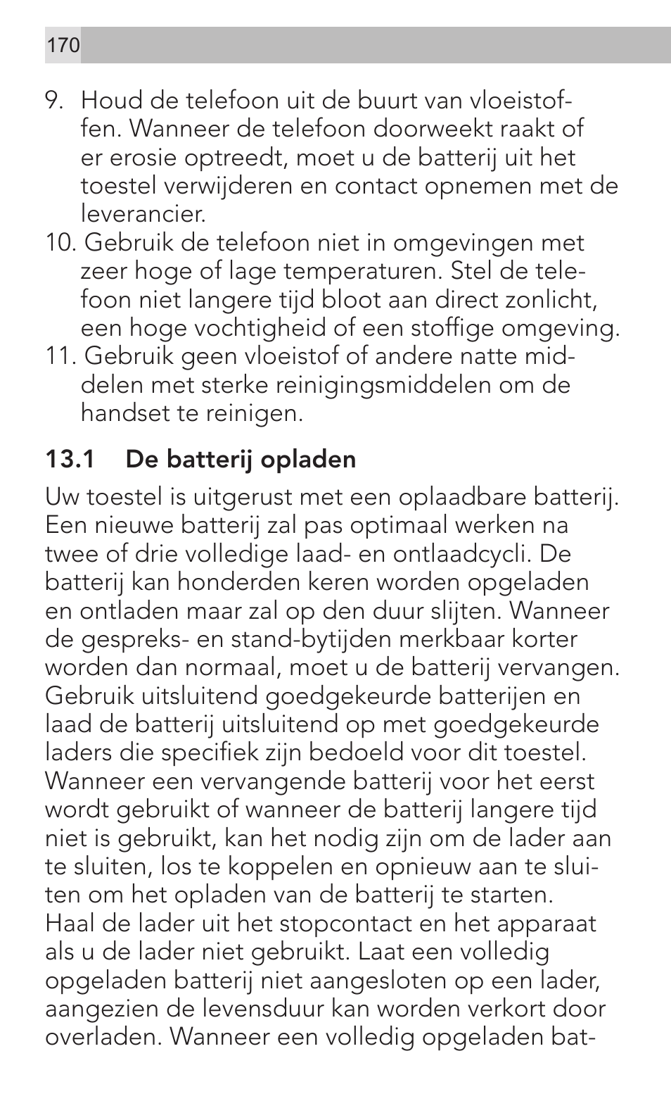 AEG Voxtel M320 User Manual | Page 170 / 224
