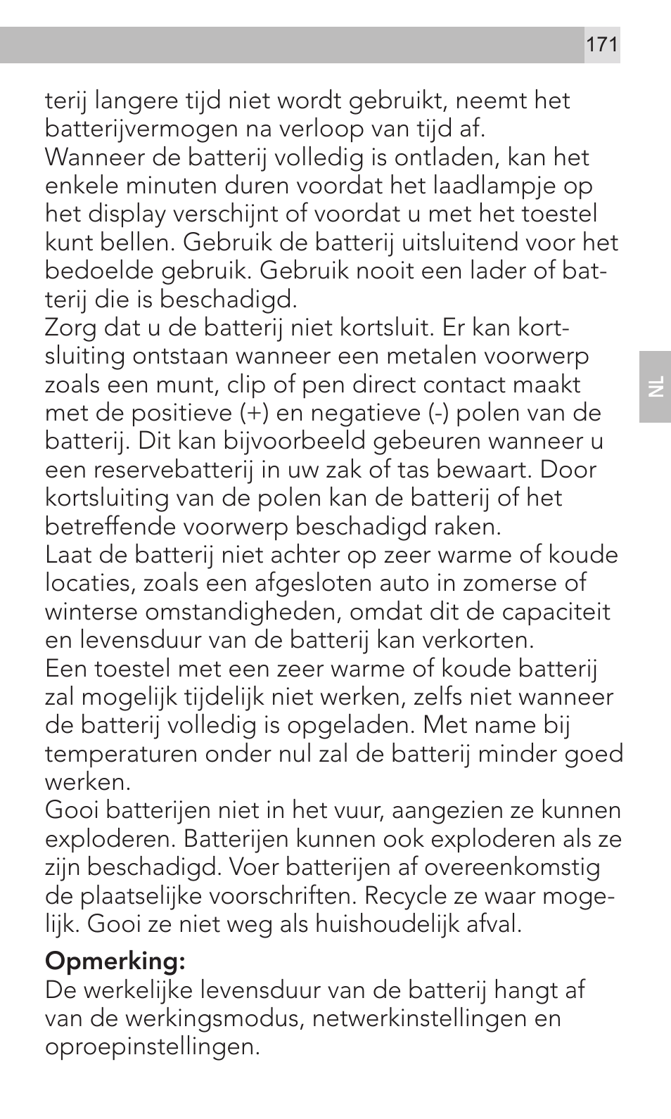 AEG Voxtel M320 User Manual | Page 171 / 224