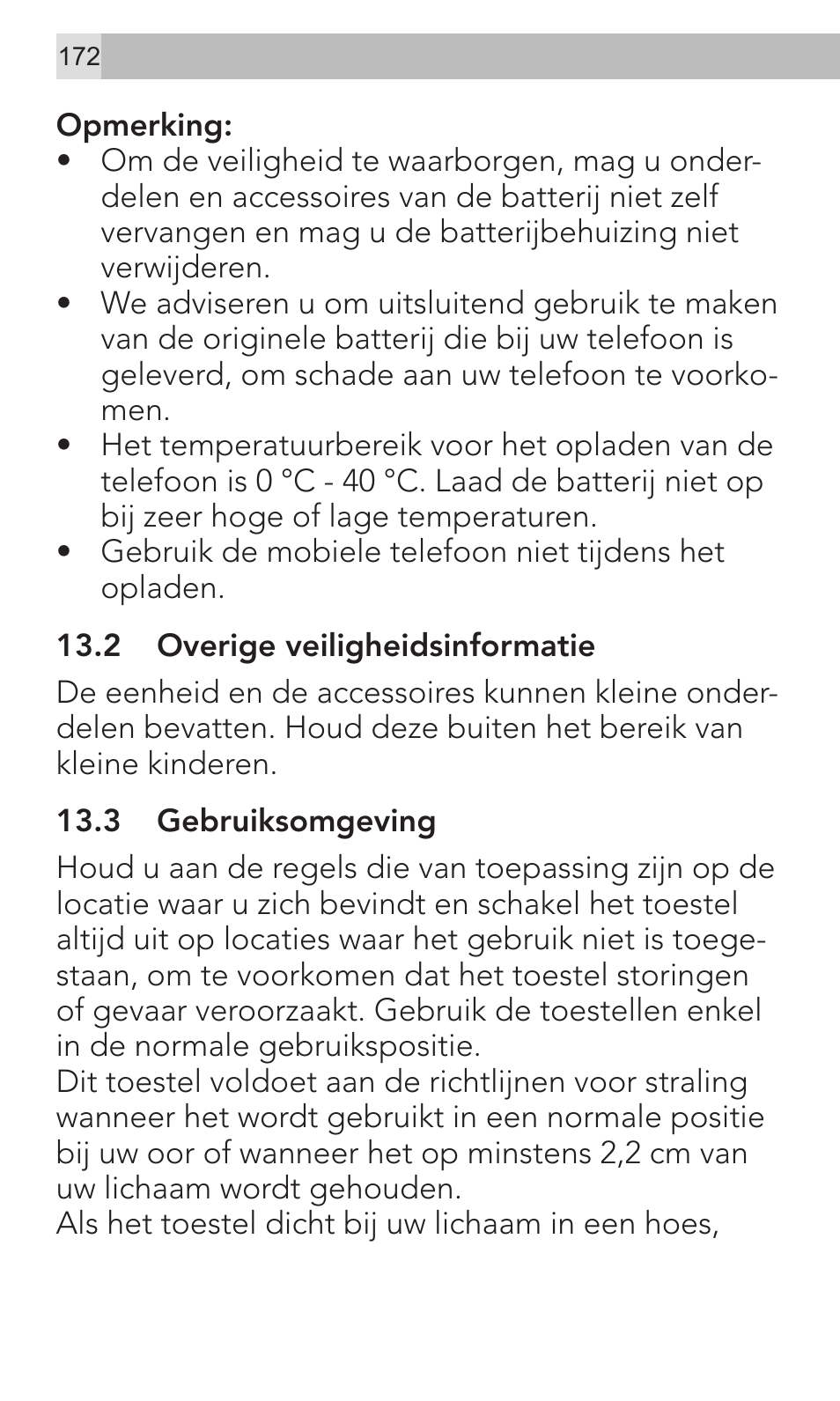 AEG Voxtel M320 User Manual | Page 172 / 224