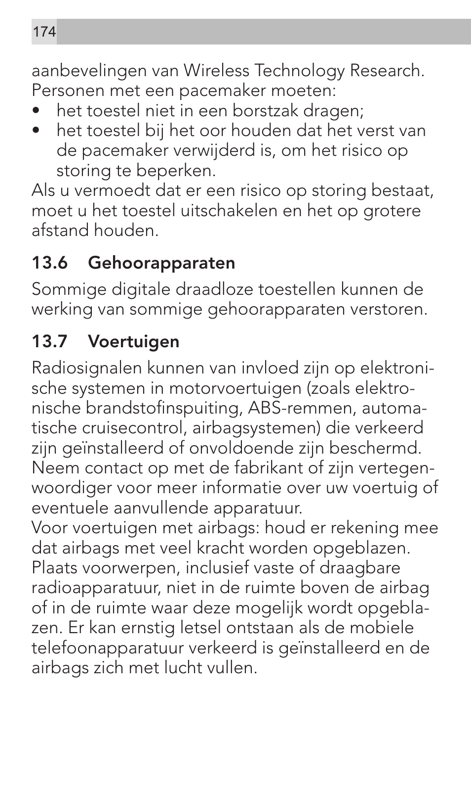 AEG Voxtel M320 User Manual | Page 174 / 224
