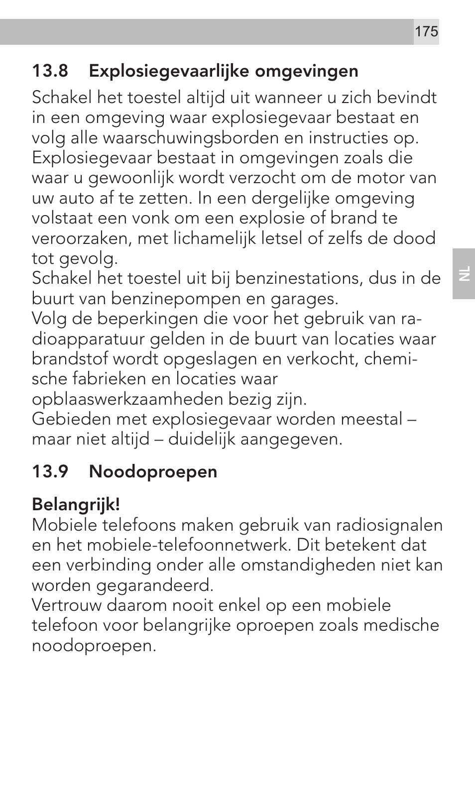 AEG Voxtel M320 User Manual | Page 175 / 224