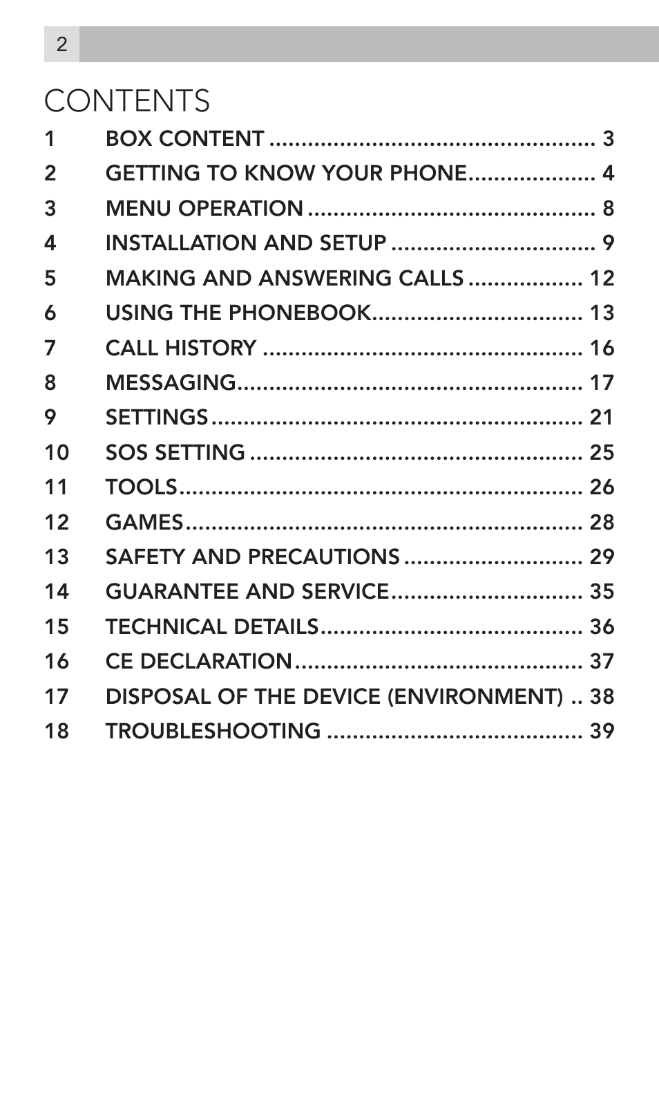 AEG Voxtel M320 User Manual | Page 2 / 224