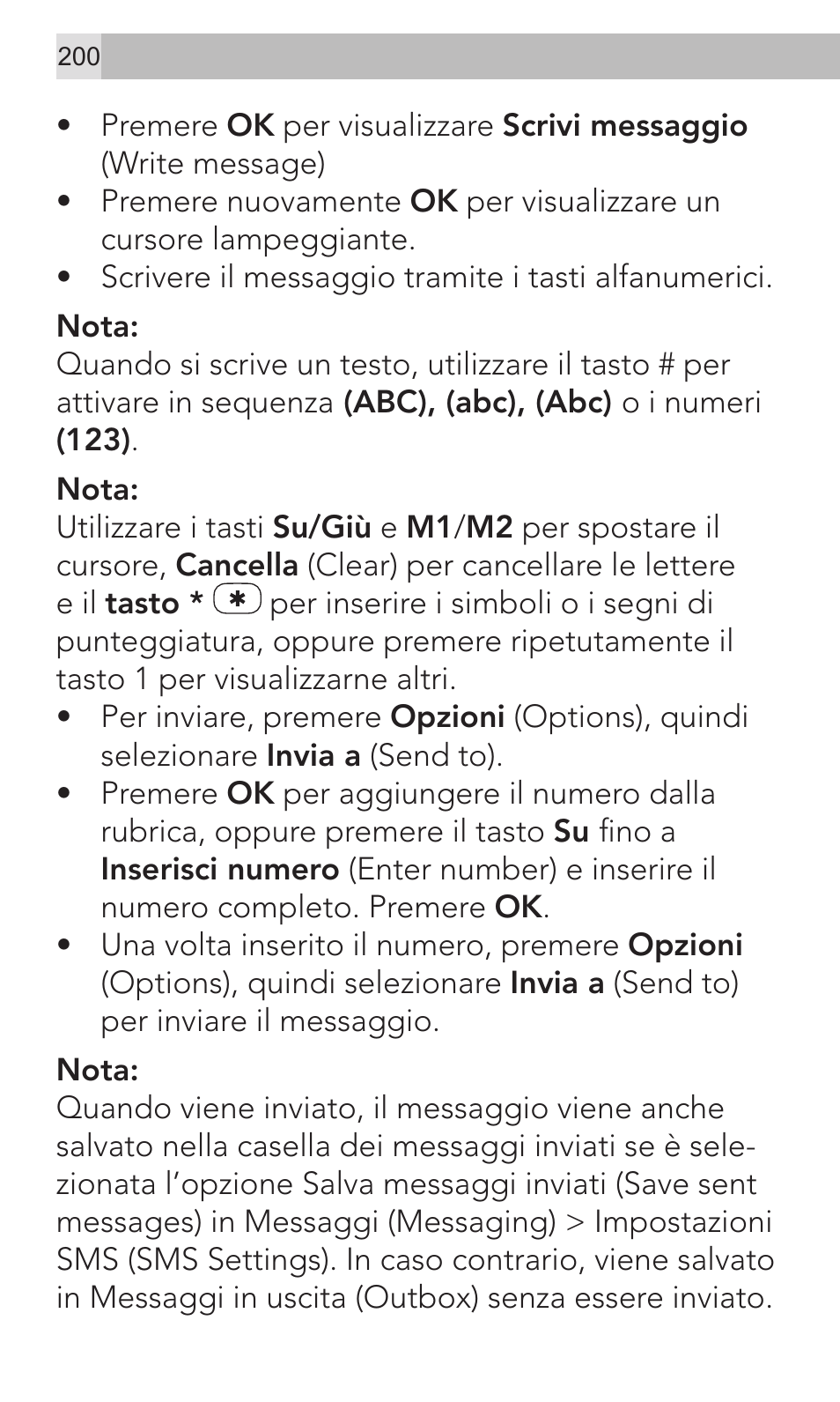AEG Voxtel M320 User Manual | Page 200 / 224