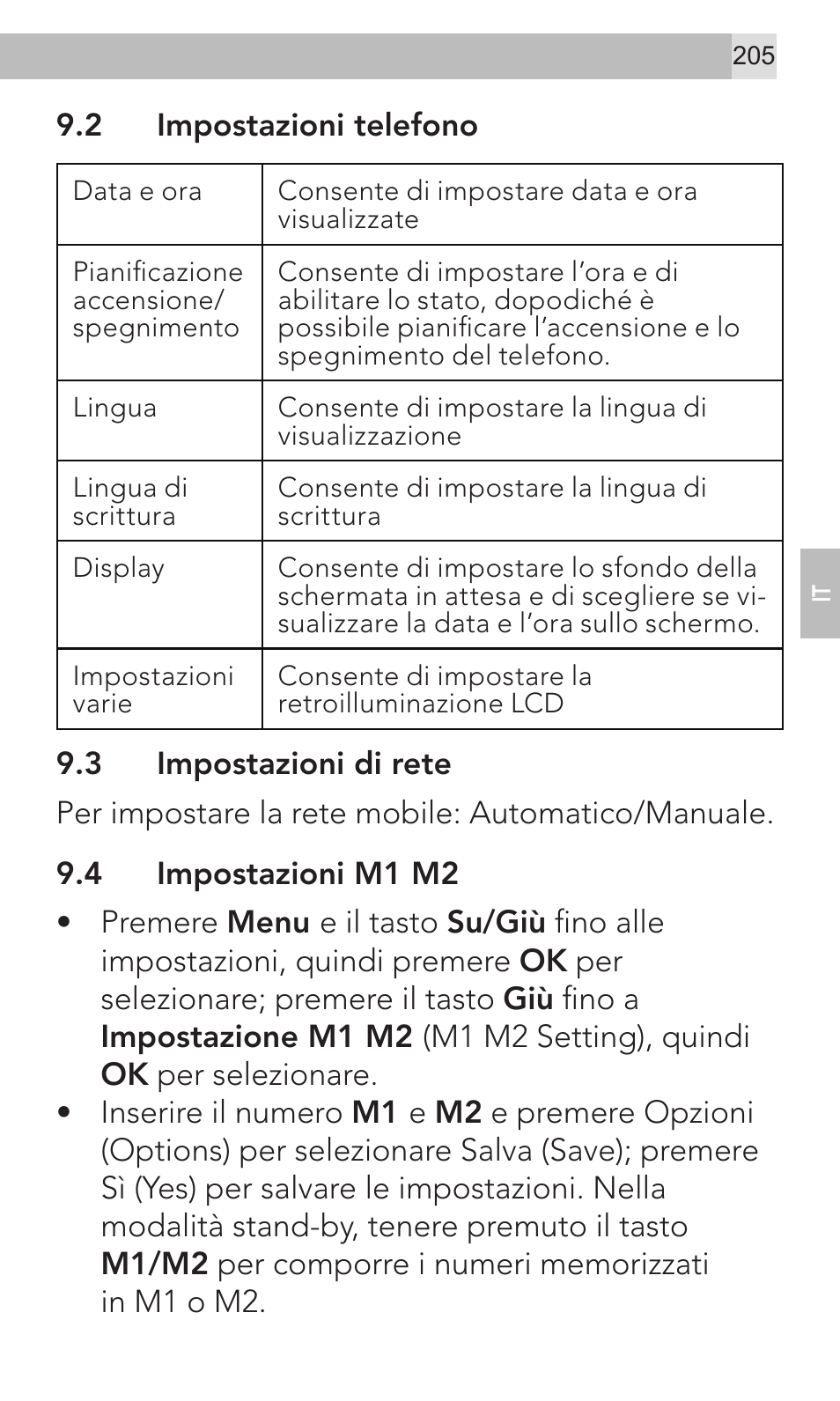 AEG Voxtel M320 User Manual | Page 205 / 224
