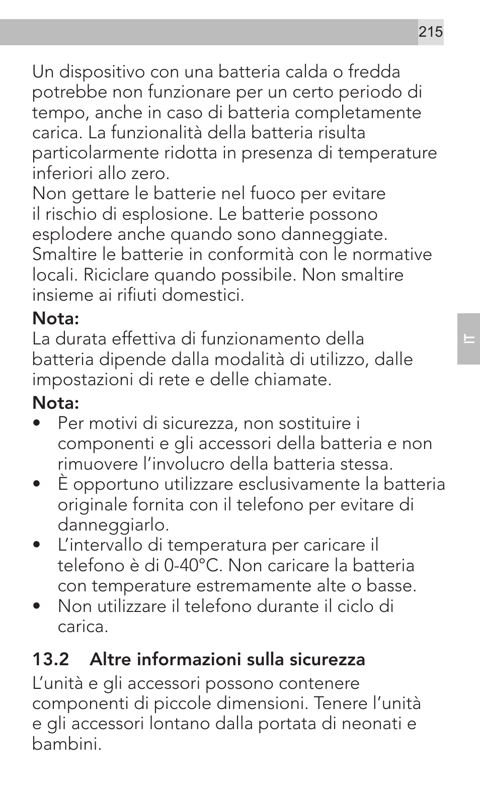 AEG Voxtel M320 User Manual | Page 215 / 224