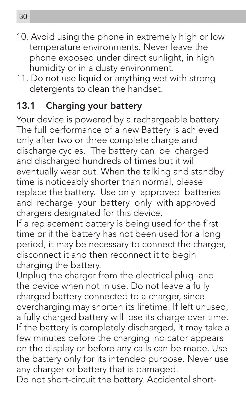 AEG Voxtel M320 User Manual | Page 30 / 224