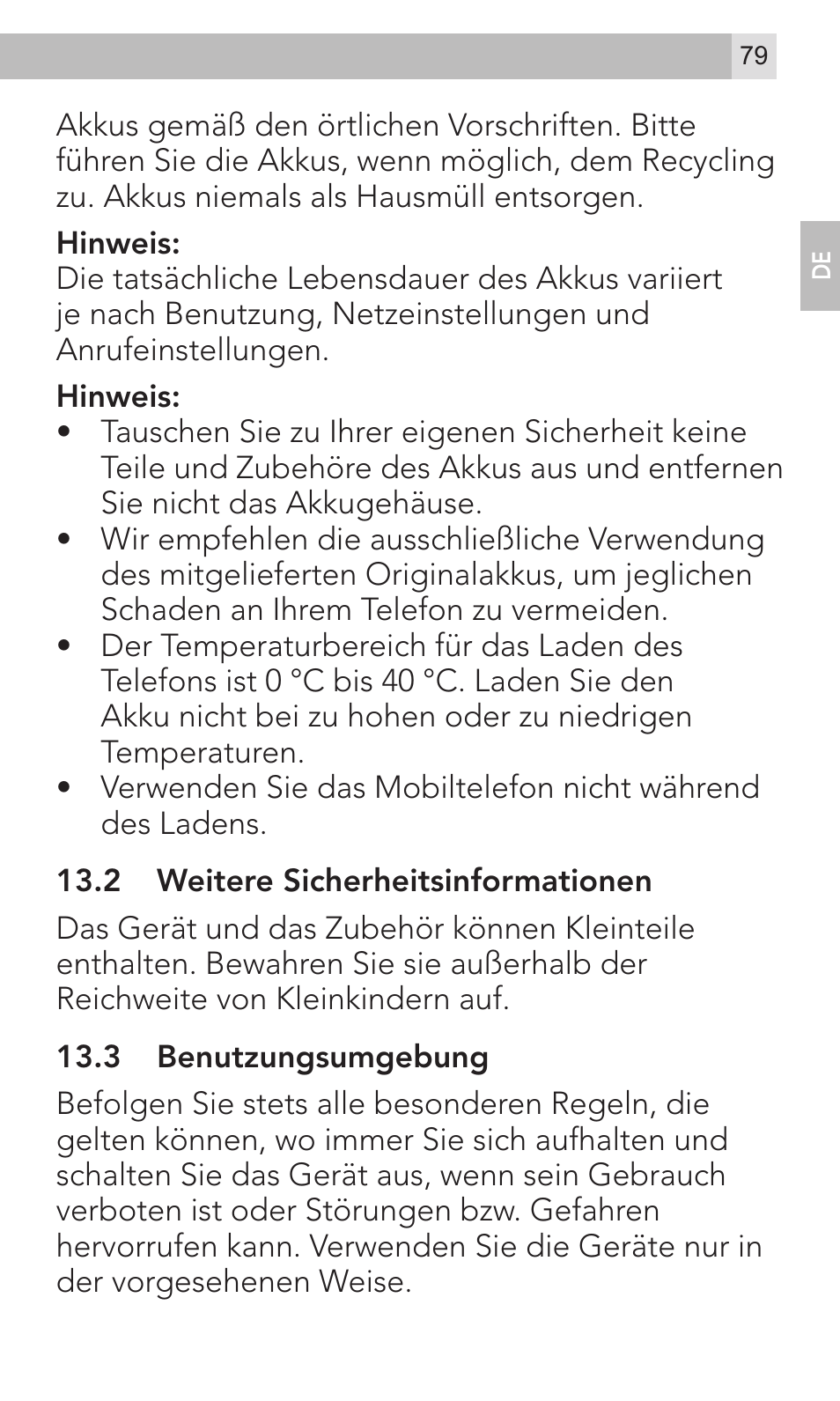 AEG Voxtel M320 User Manual | Page 79 / 224