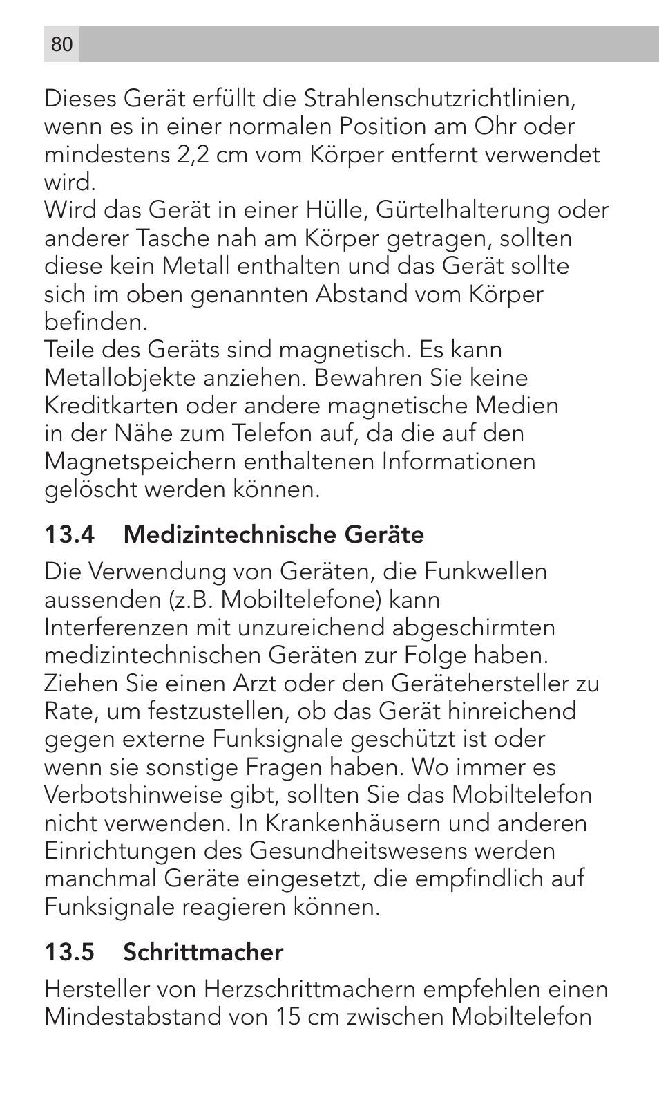 AEG Voxtel M320 User Manual | Page 80 / 224