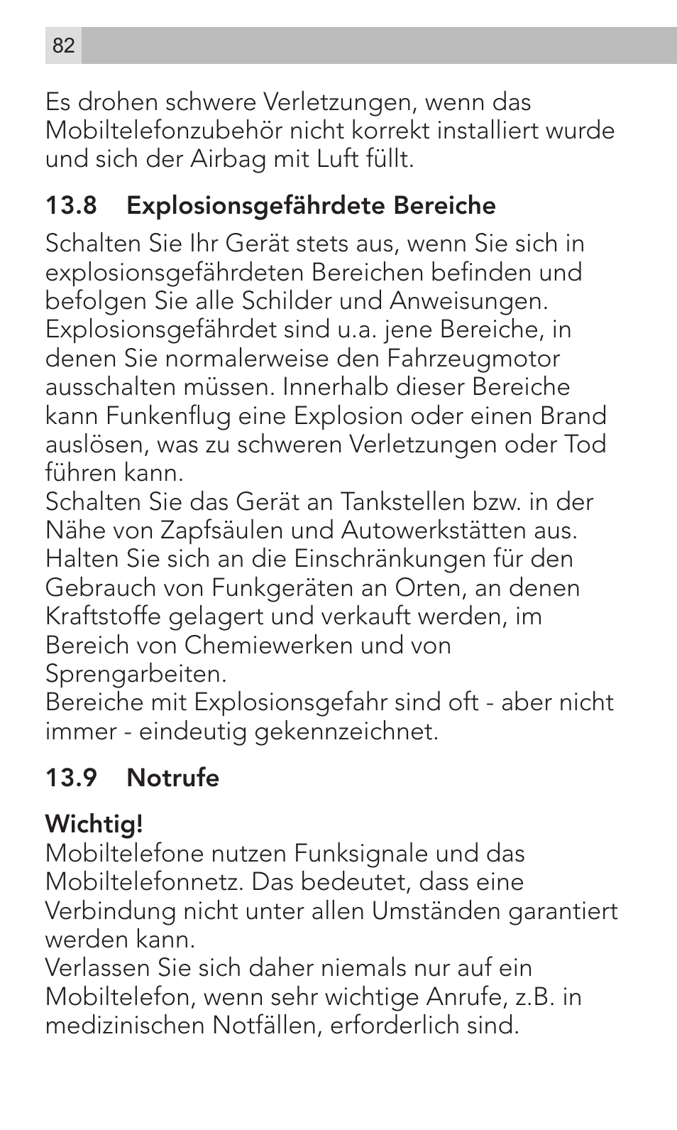 AEG Voxtel M320 User Manual | Page 82 / 224
