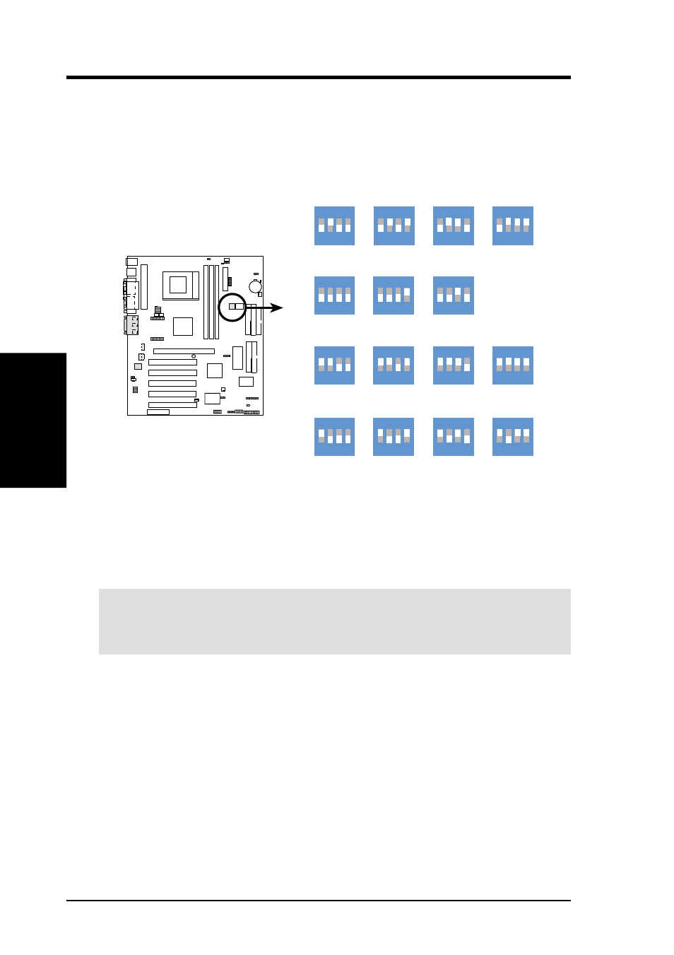 Hardware setup, 22 asus a7pro user’s manual, A7pro cpu external frequency selection | Asus Motherboard A7Pro User Manual | Page 22 / 104