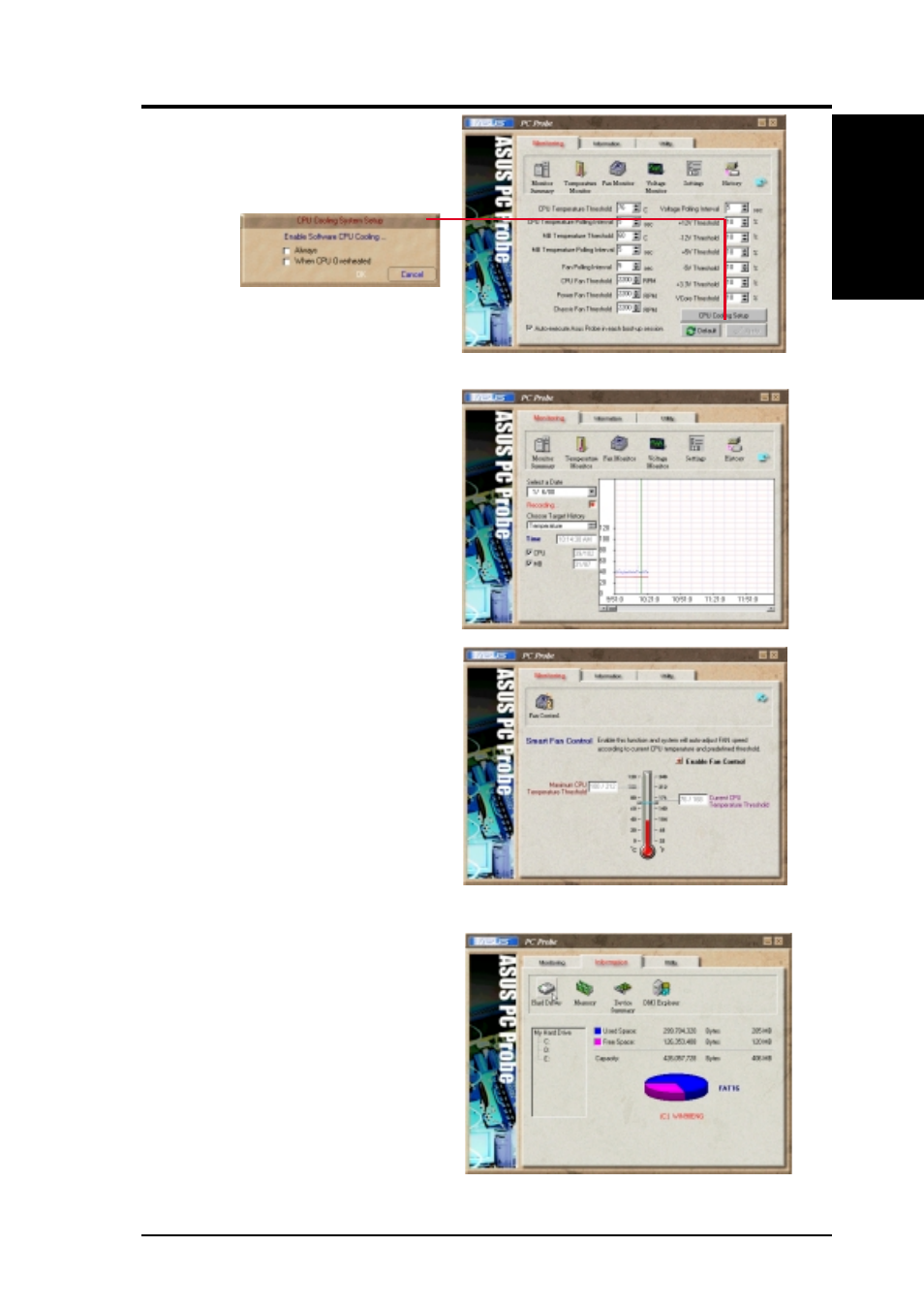 Software reference, Information | Asus Motherboard A7Pro User Manual | Page 89 / 104