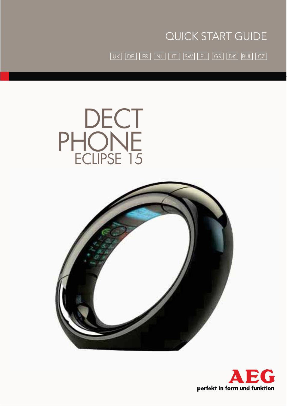 AEG Eclipse 15 User Manual | 144 pages