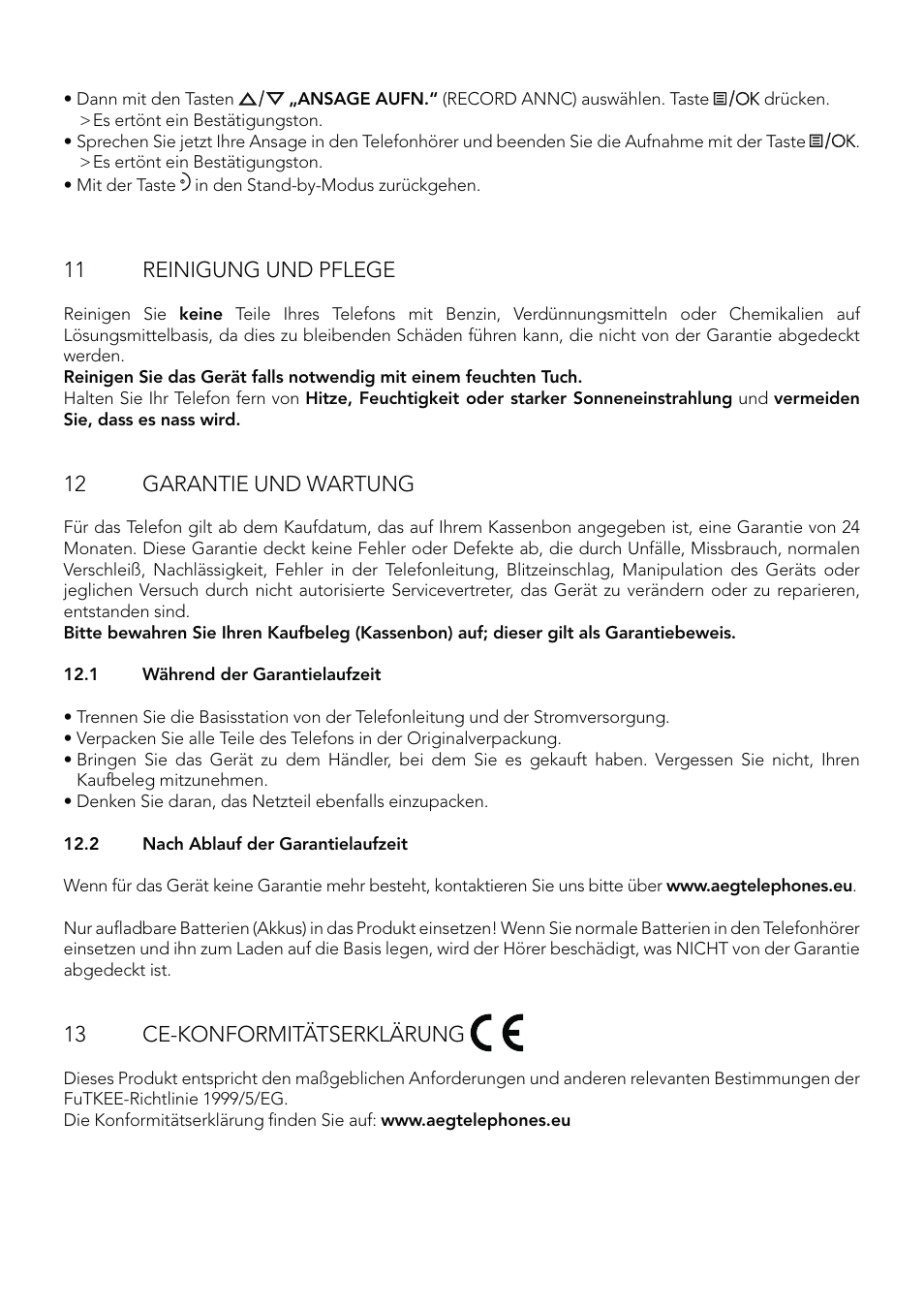 AEG Eclipse 15 User Manual | Page 26 / 144