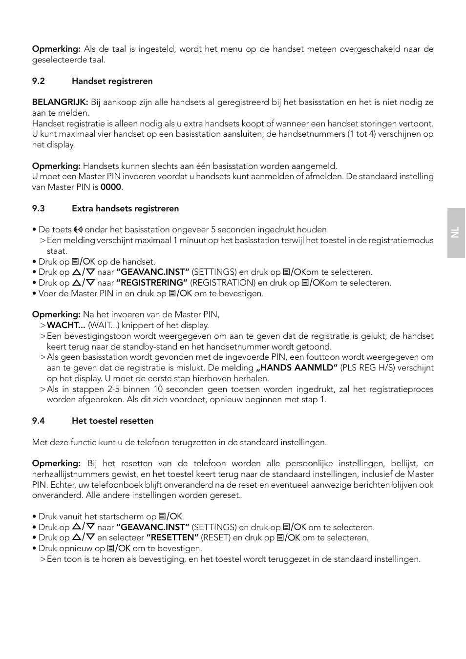 AEG Eclipse 15 User Manual | Page 49 / 144