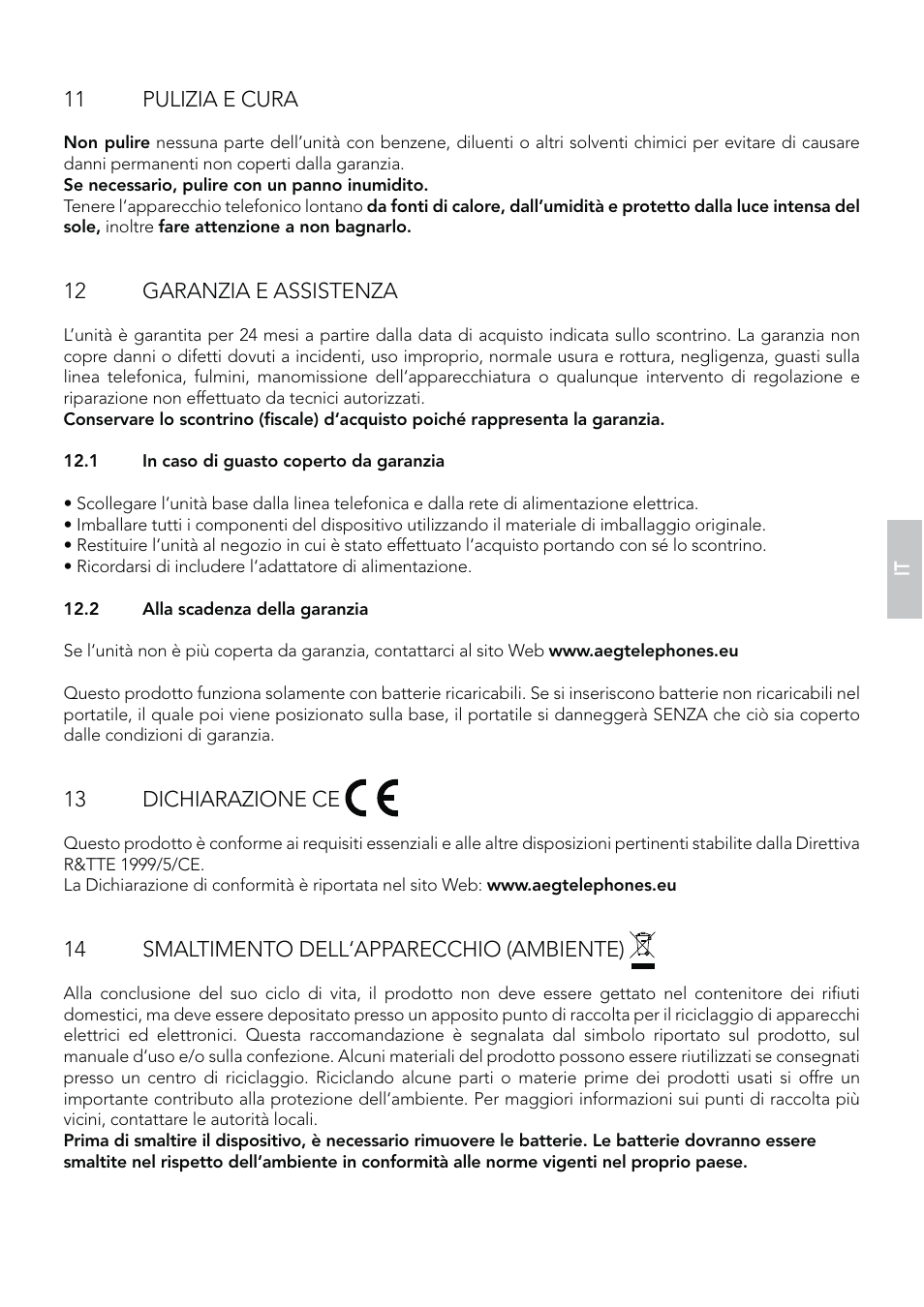 AEG Eclipse 15 User Manual | Page 65 / 144