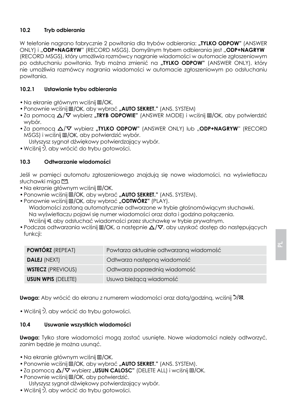 AEG Eclipse 15 User Manual | Page 89 / 144