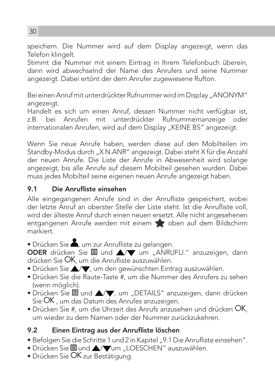 AEG Voxtel S100 User Manual | Page 30 / 198