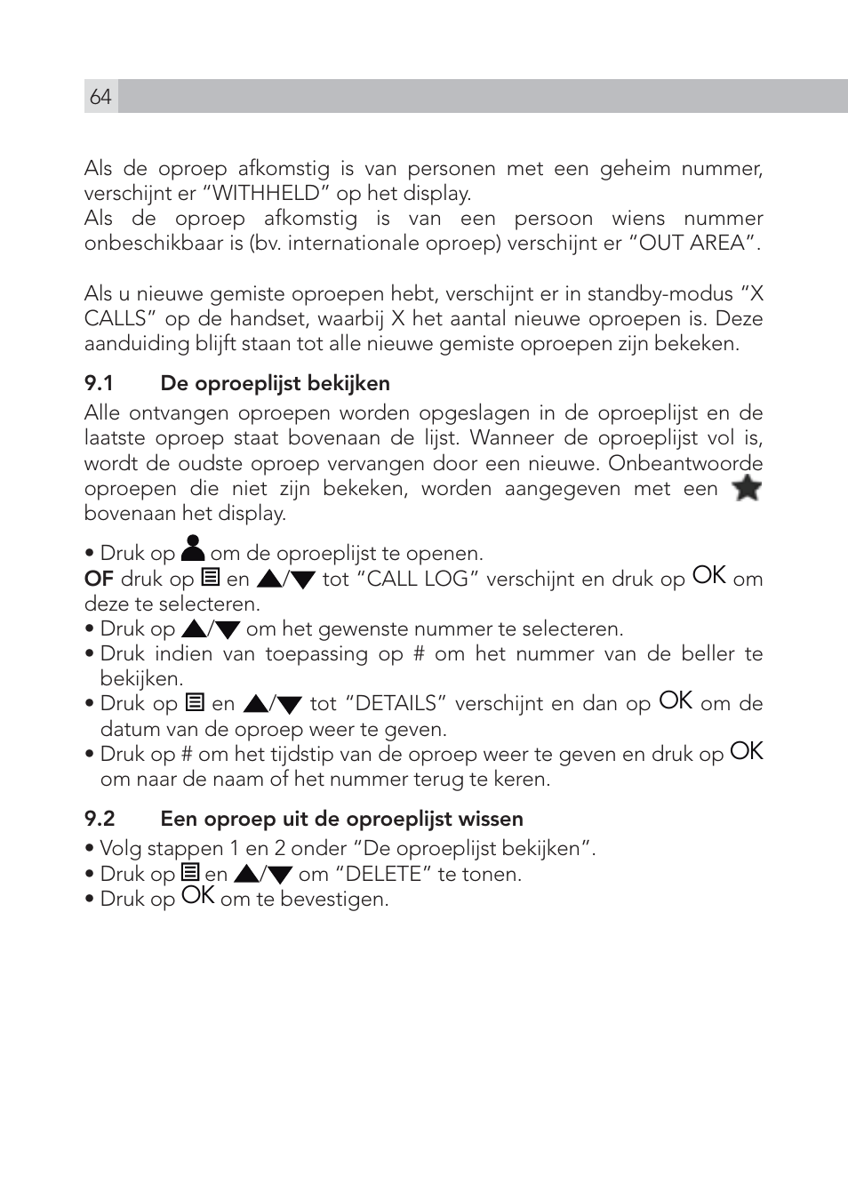 AEG Voxtel S100 User Manual | Page 64 / 198