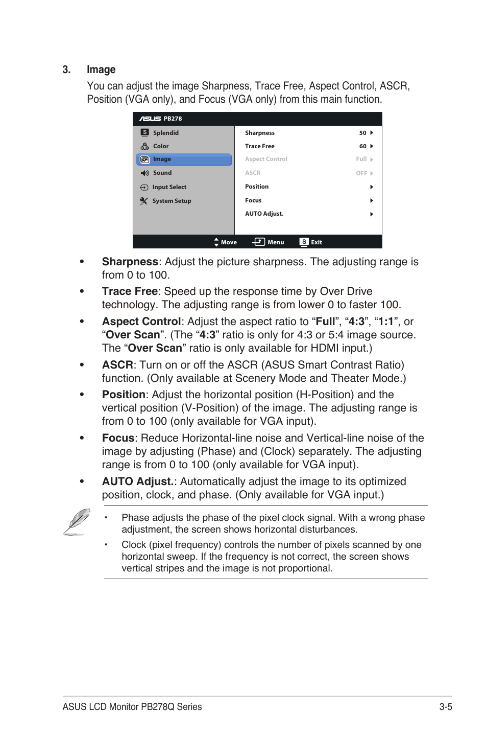 Asus PB278Q User Manual | Page 21 / 27