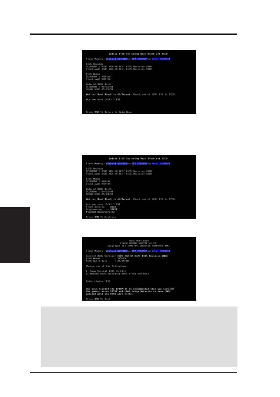 Bios setup | Asus MEW-AM User Manual | Page 30 / 46