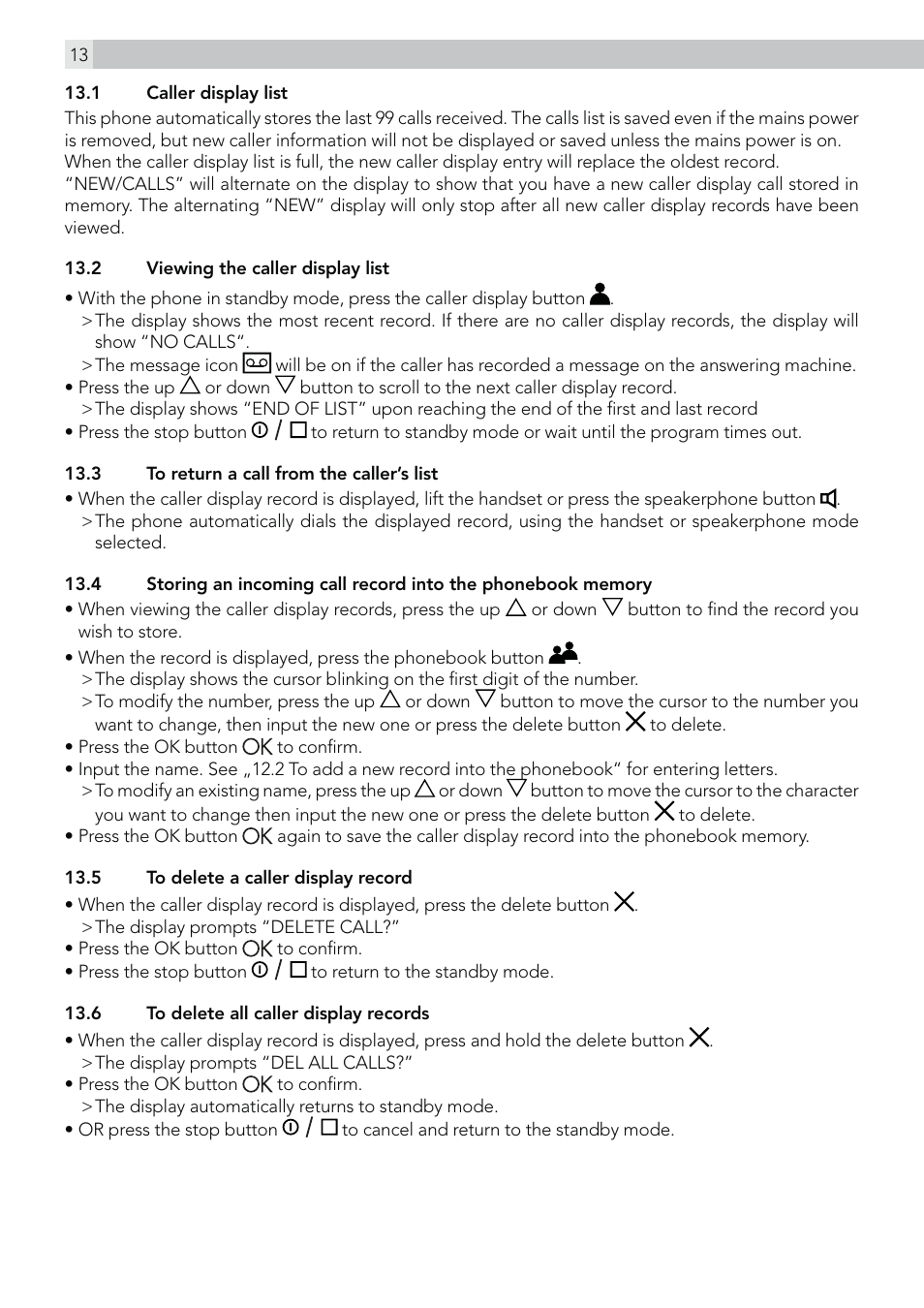 AEG Voxtel C115 User Manual | Page 14 / 22