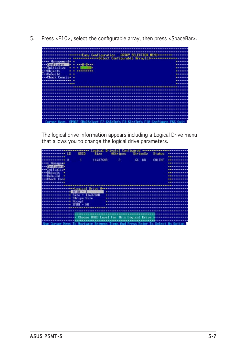 Asus Motherboard P5MT-S User Manual | Page 107 / 176