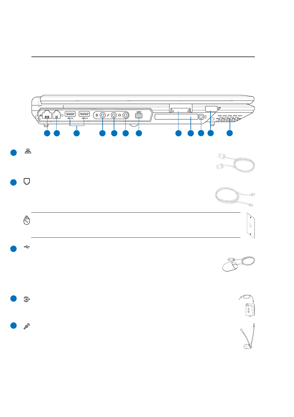 Left side | Asus E2224 User Manual | Page 16 / 72