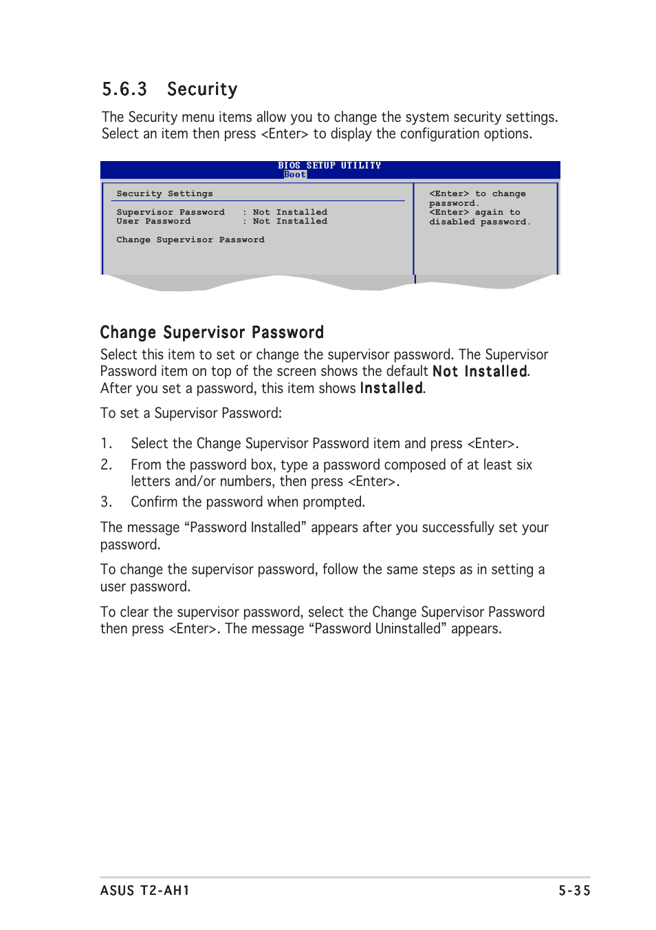 3 security security security security security | Asus Terminator 2 Barebone System T2-AH1 User Manual | Page 117 / 122