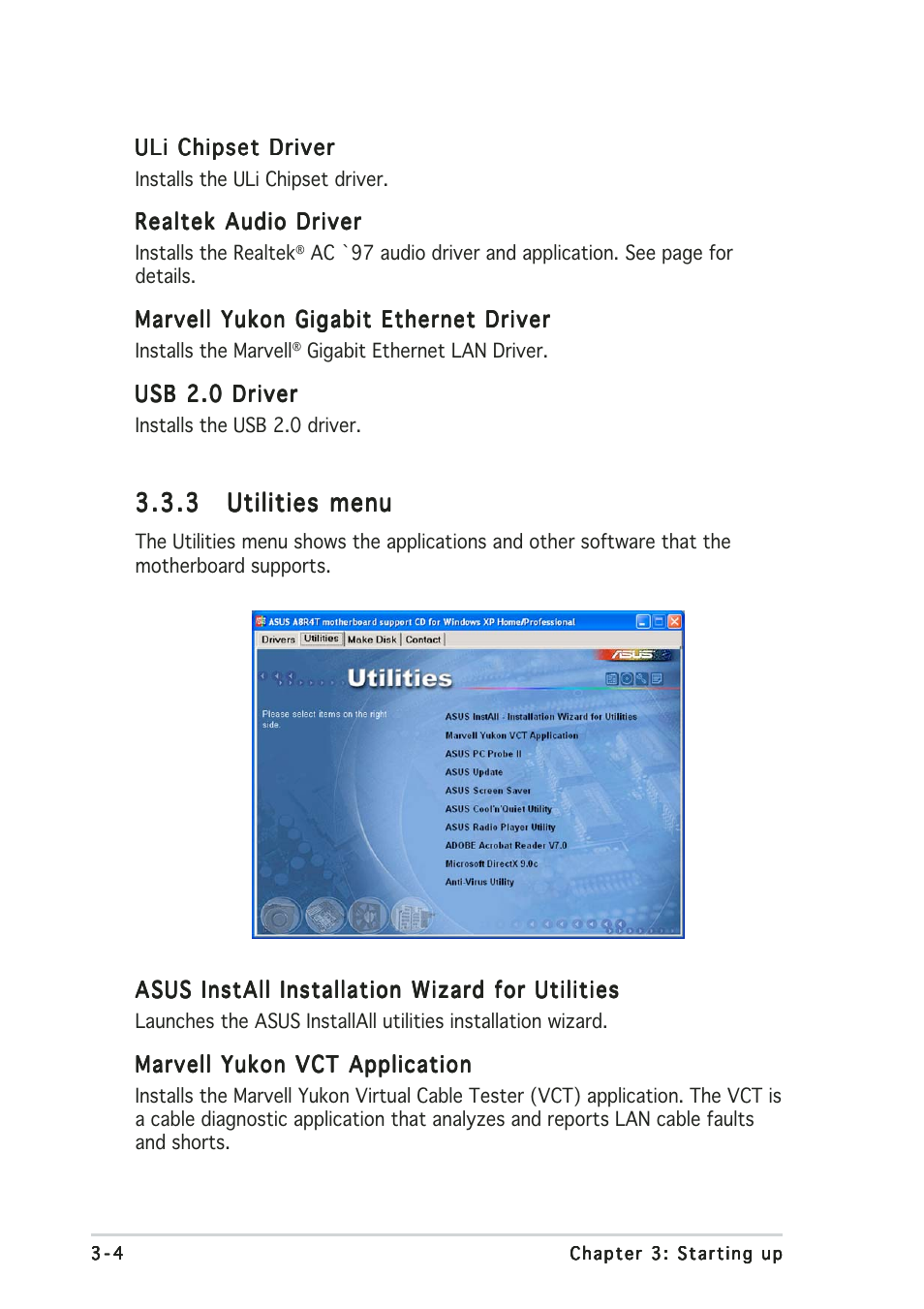 Asus Terminator 2 Barebone System T2-AH1 User Manual | Page 50 / 122