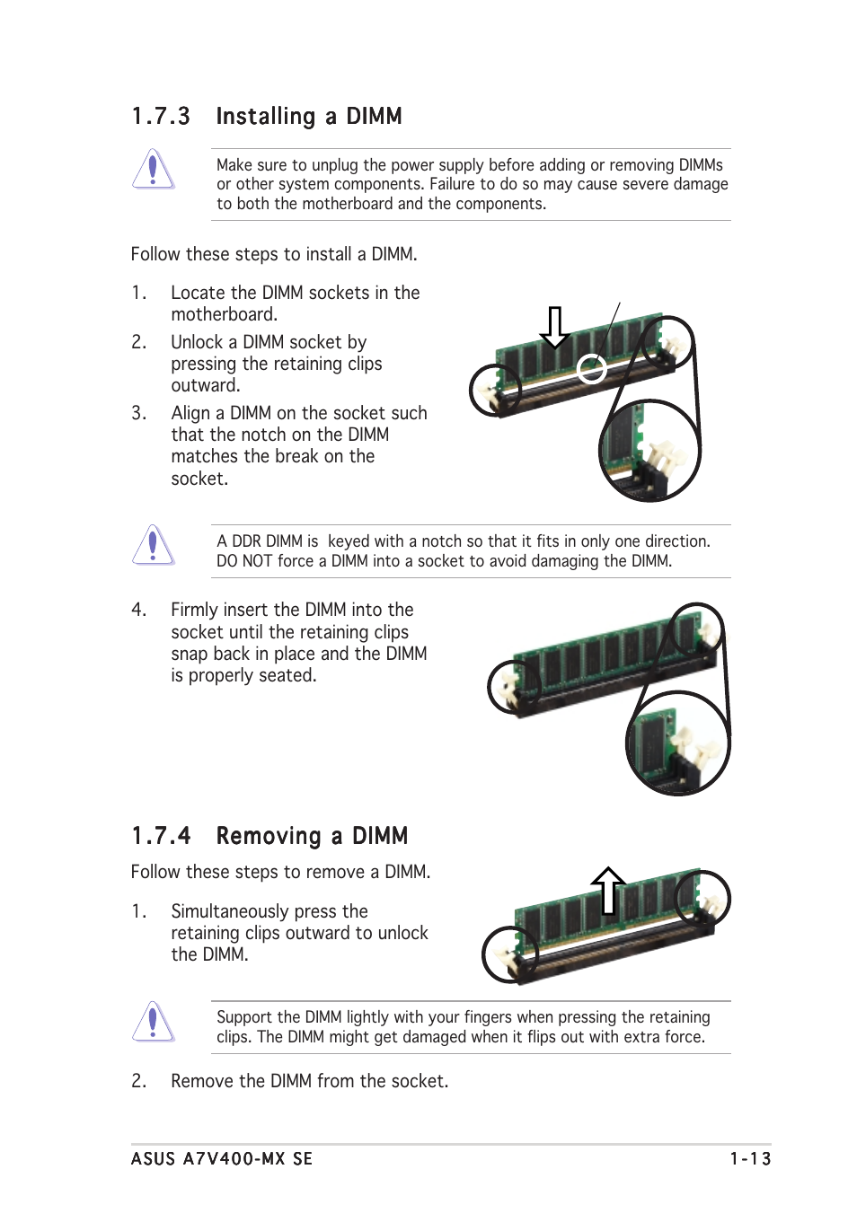 Asus A7V400-MX SE User Manual | Page 23 / 72