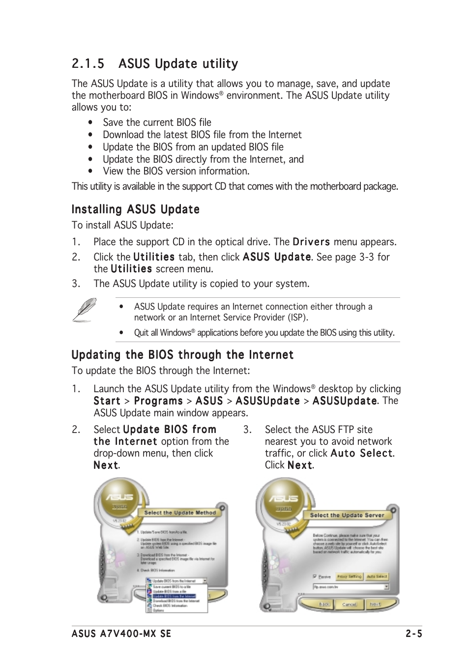 Asus A7V400-MX SE User Manual | Page 41 / 72