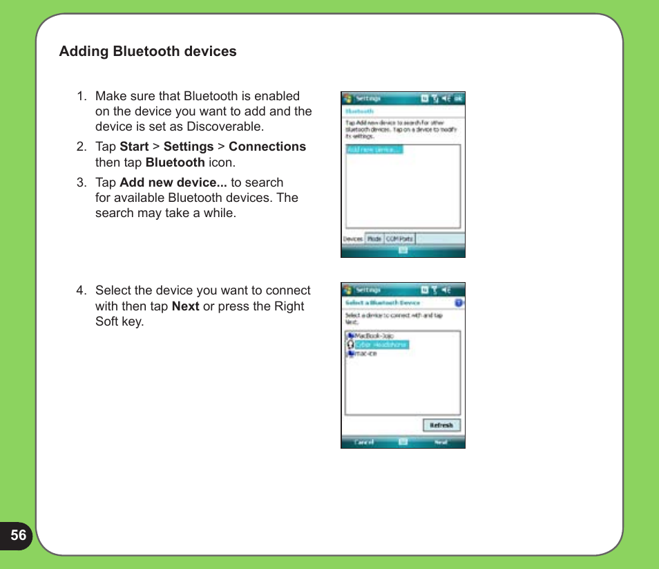 Asus P526 User Manual | Page 56 / 122