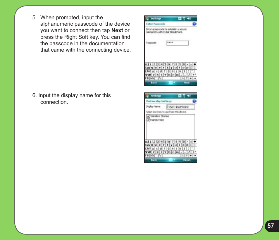 Asus P526 User Manual | Page 57 / 122