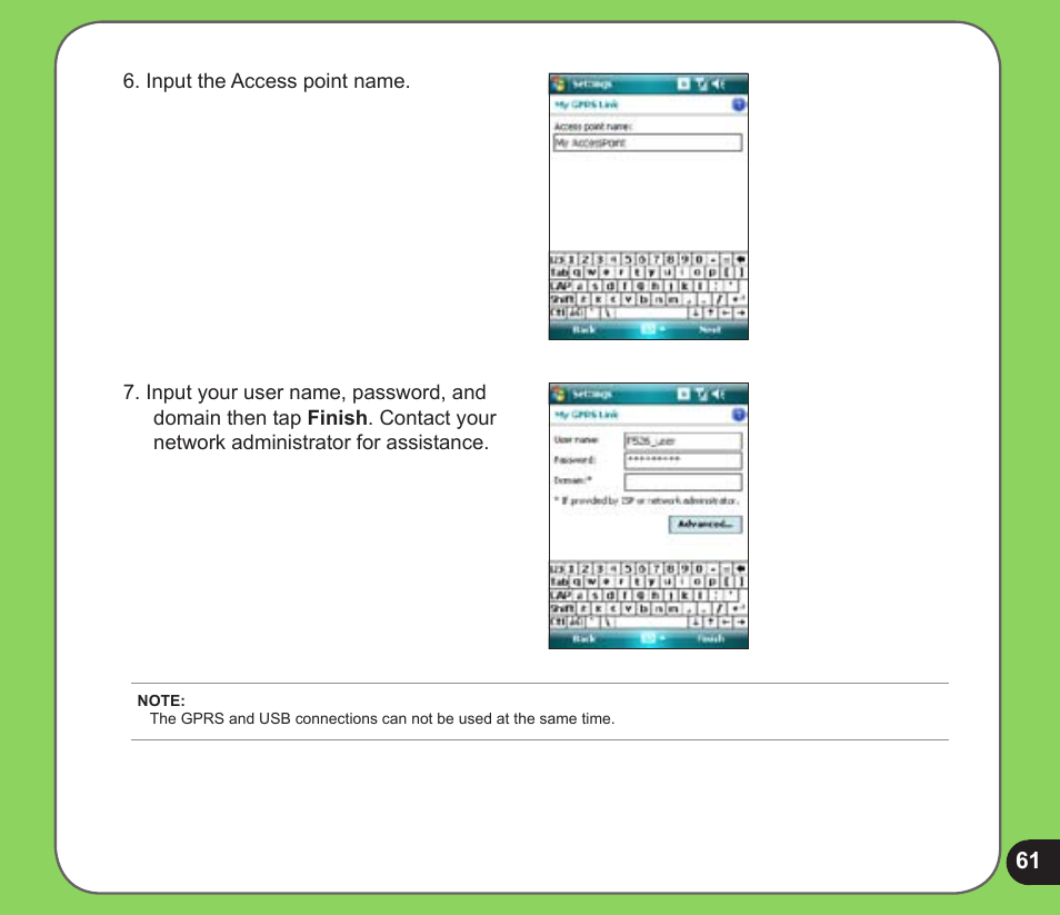 Asus P526 User Manual | Page 61 / 122