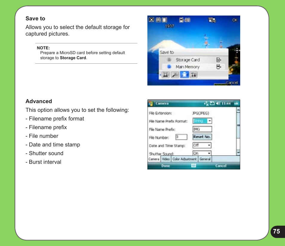 Asus P526 User Manual | Page 75 / 122