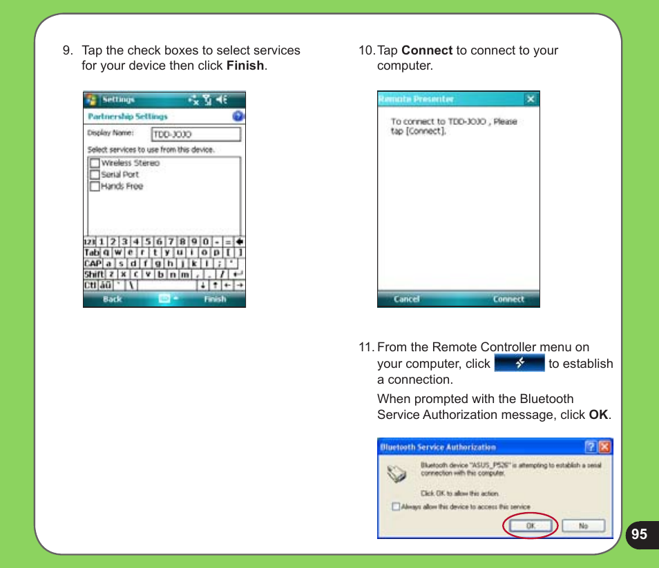 Asus P526 User Manual | Page 95 / 122
