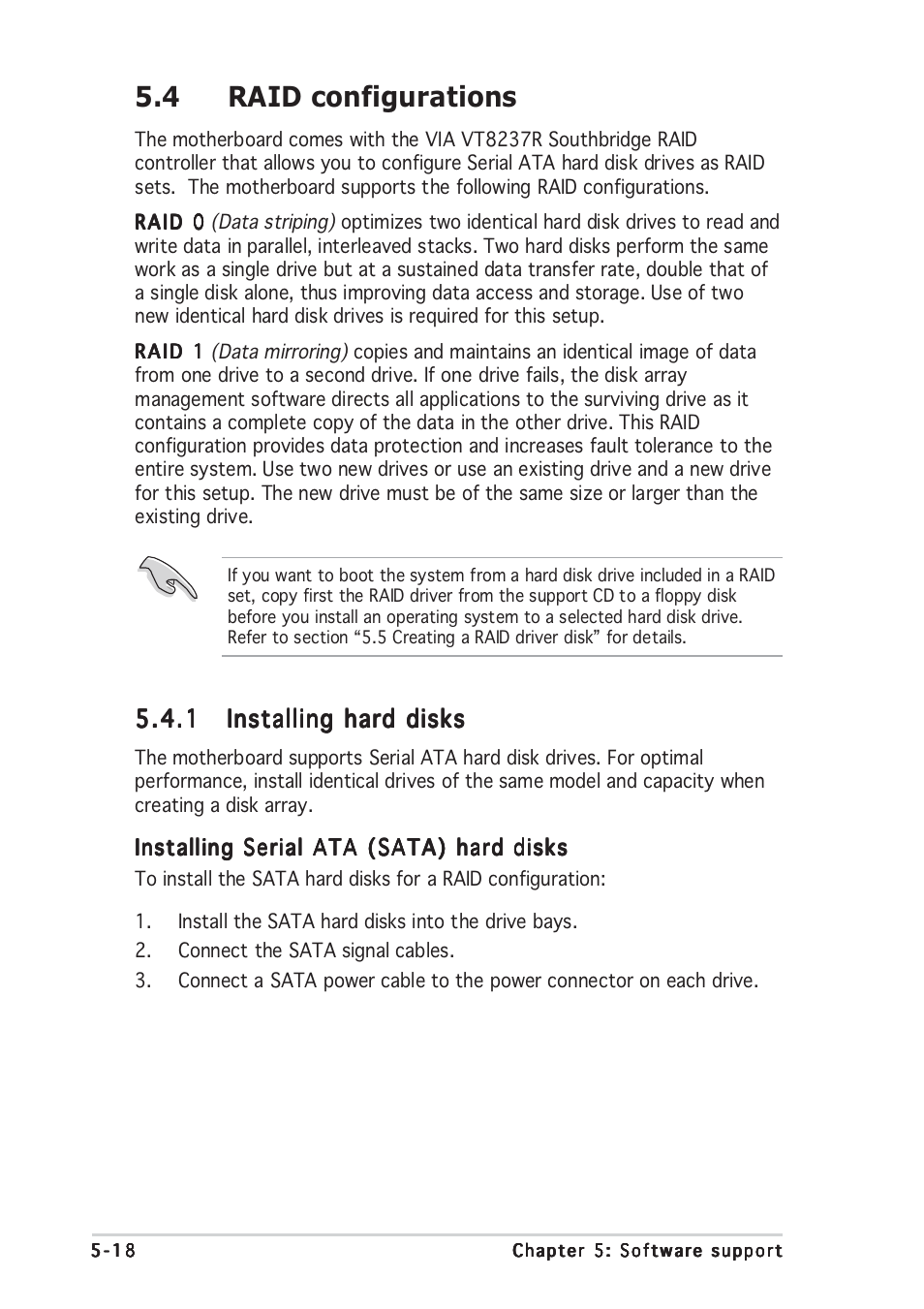 4 raid configurations | Asus A8V-E User Manual | Page 132 / 142